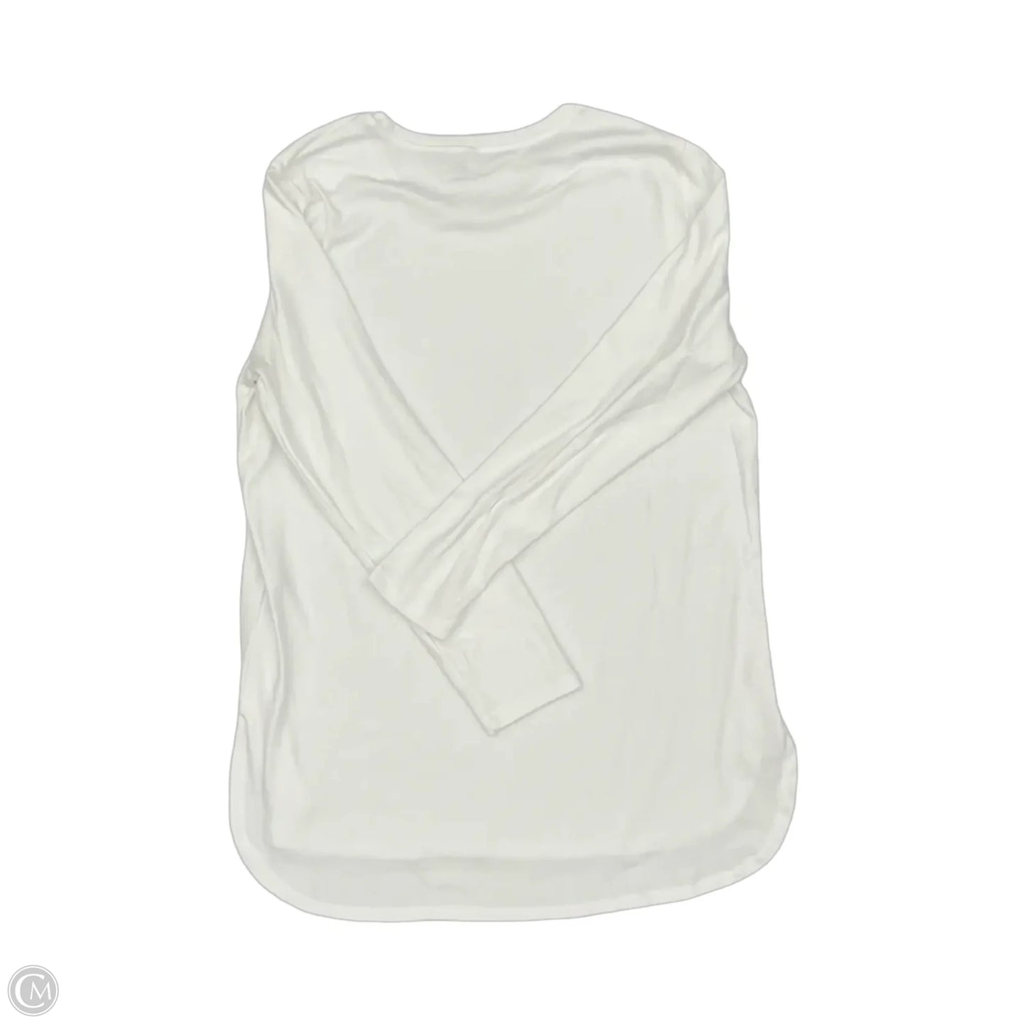 Top Long Sleeve By Cme In Cream, Size: 2x