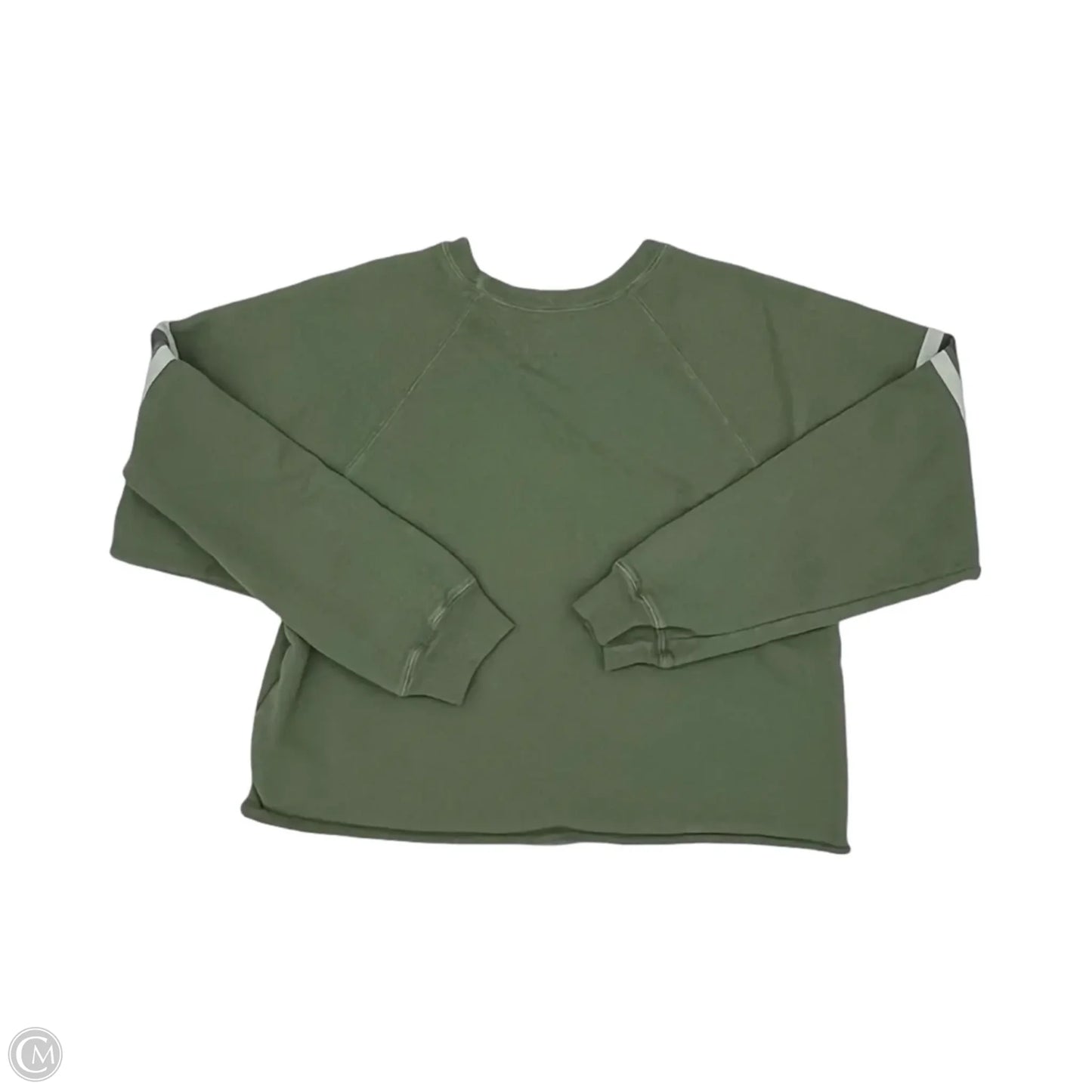 Top Long Sleeve By Clothes Mentor In Black & Green, Size: M