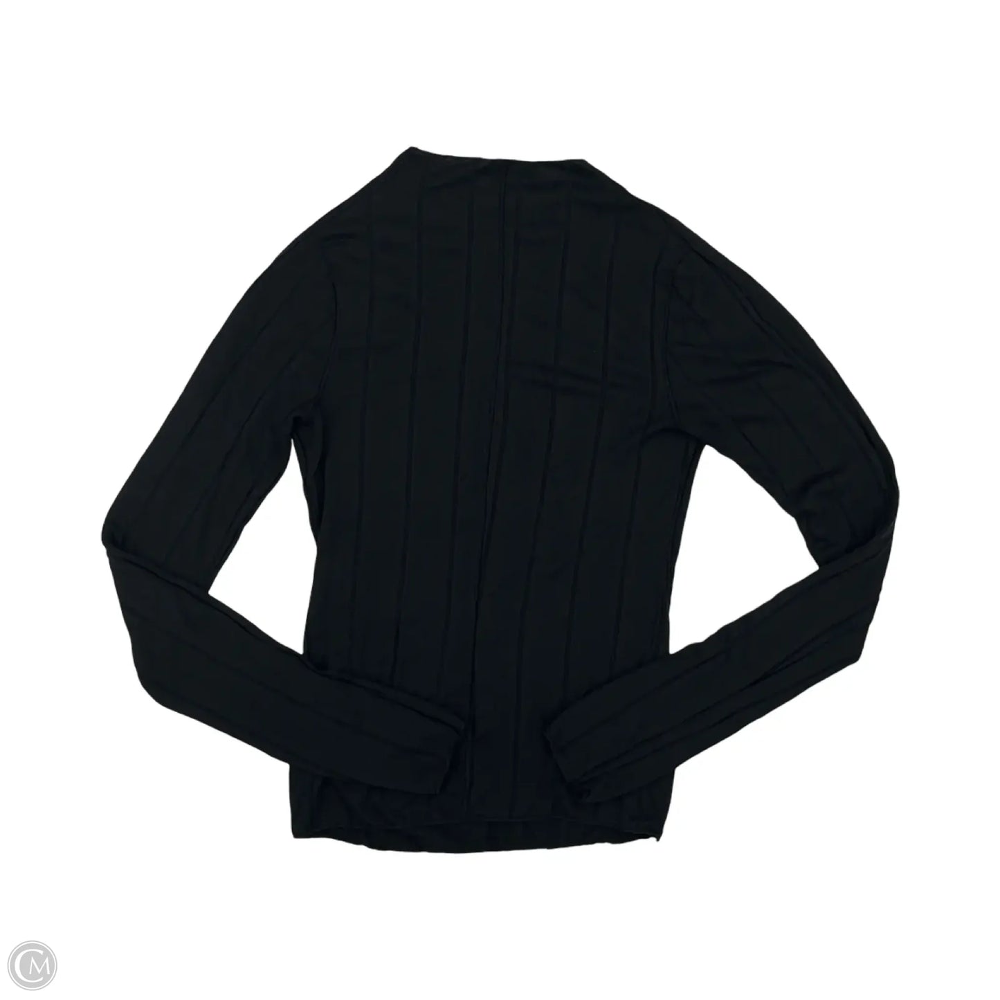 Top Long Sleeve By Free People In Black, Size: S