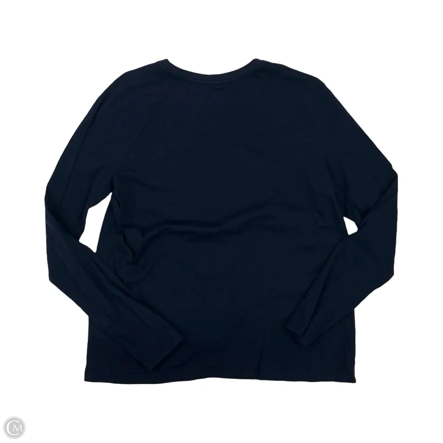 Top Long Sleeve By Time And Tru In Navy, Size: L