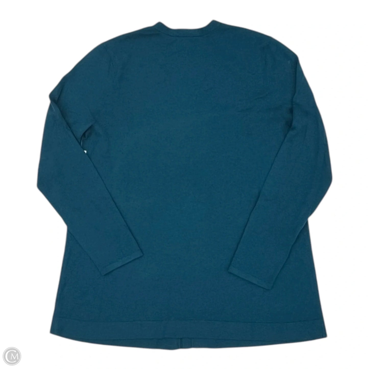 Sweater Cardigan By J. Jill In Teal, Size: S