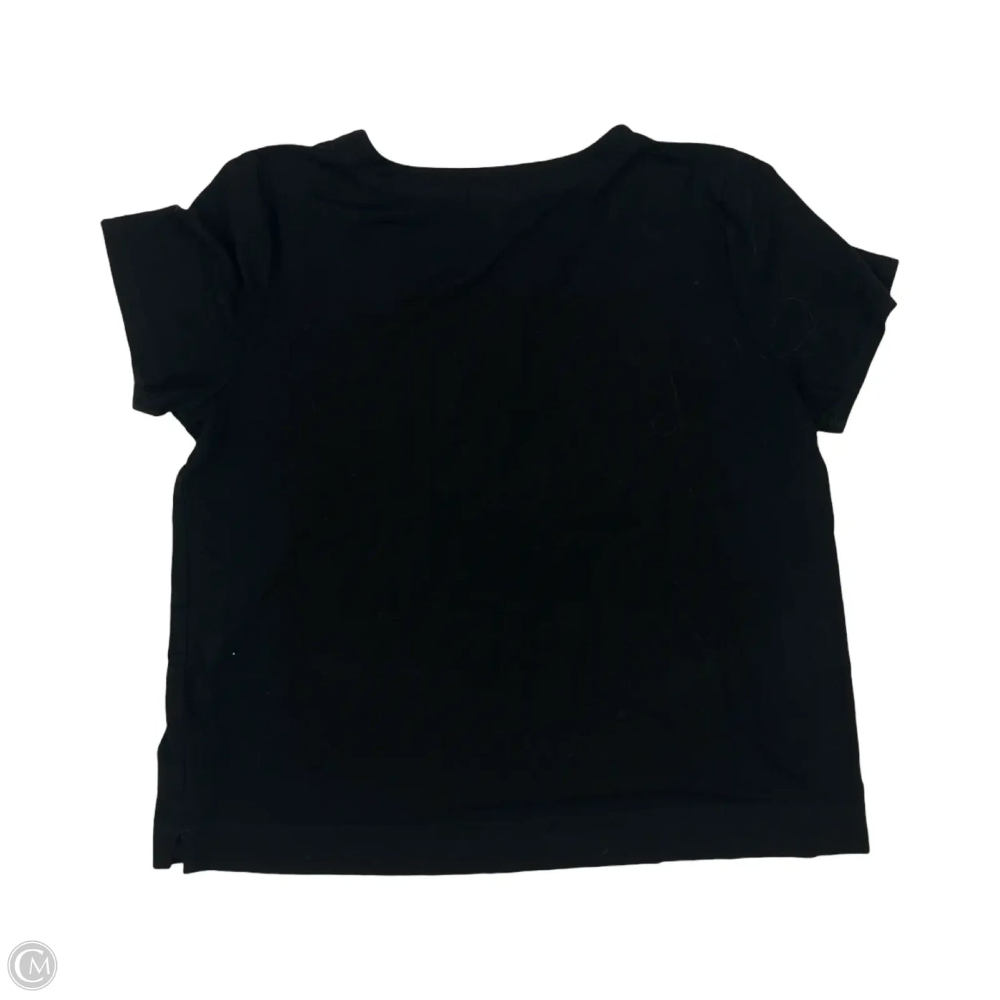 Top Short Sleeve By J. Jill In Black, Size: Mp