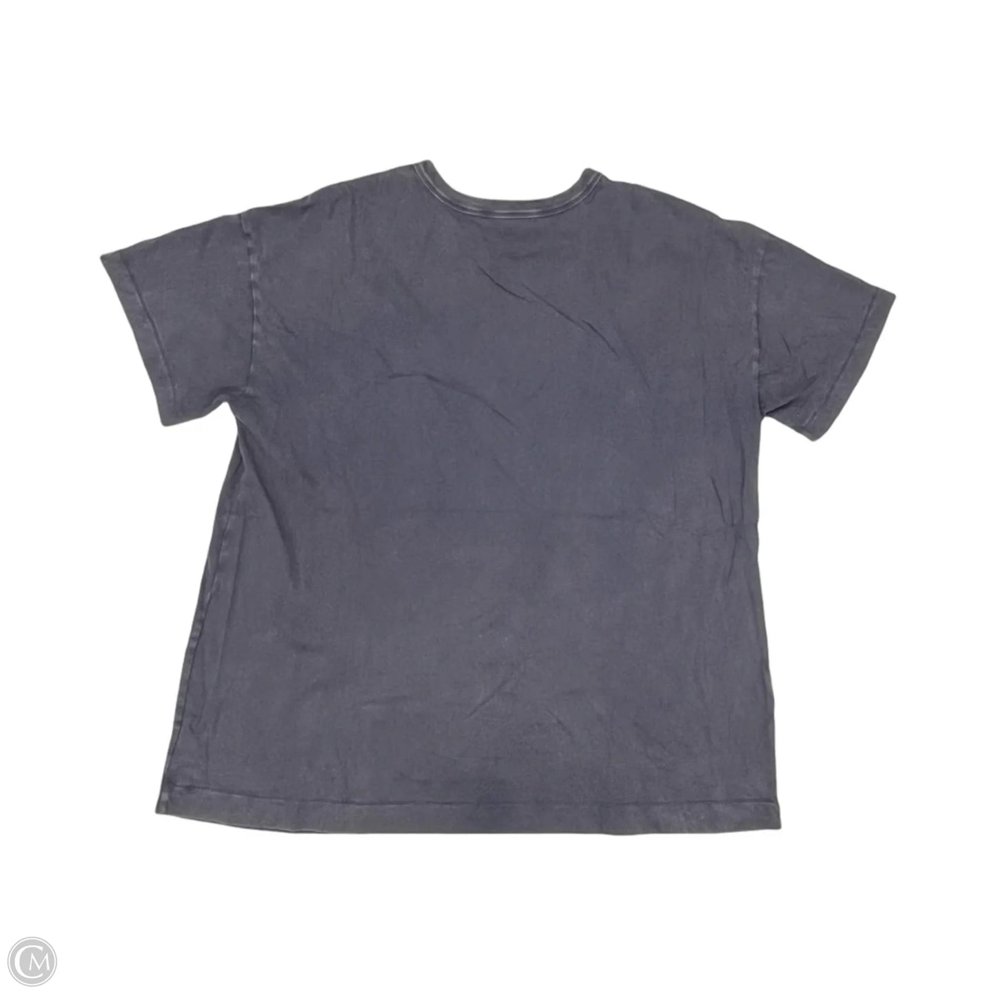 Top Short Sleeve By Old Navy In Blue, Size: L