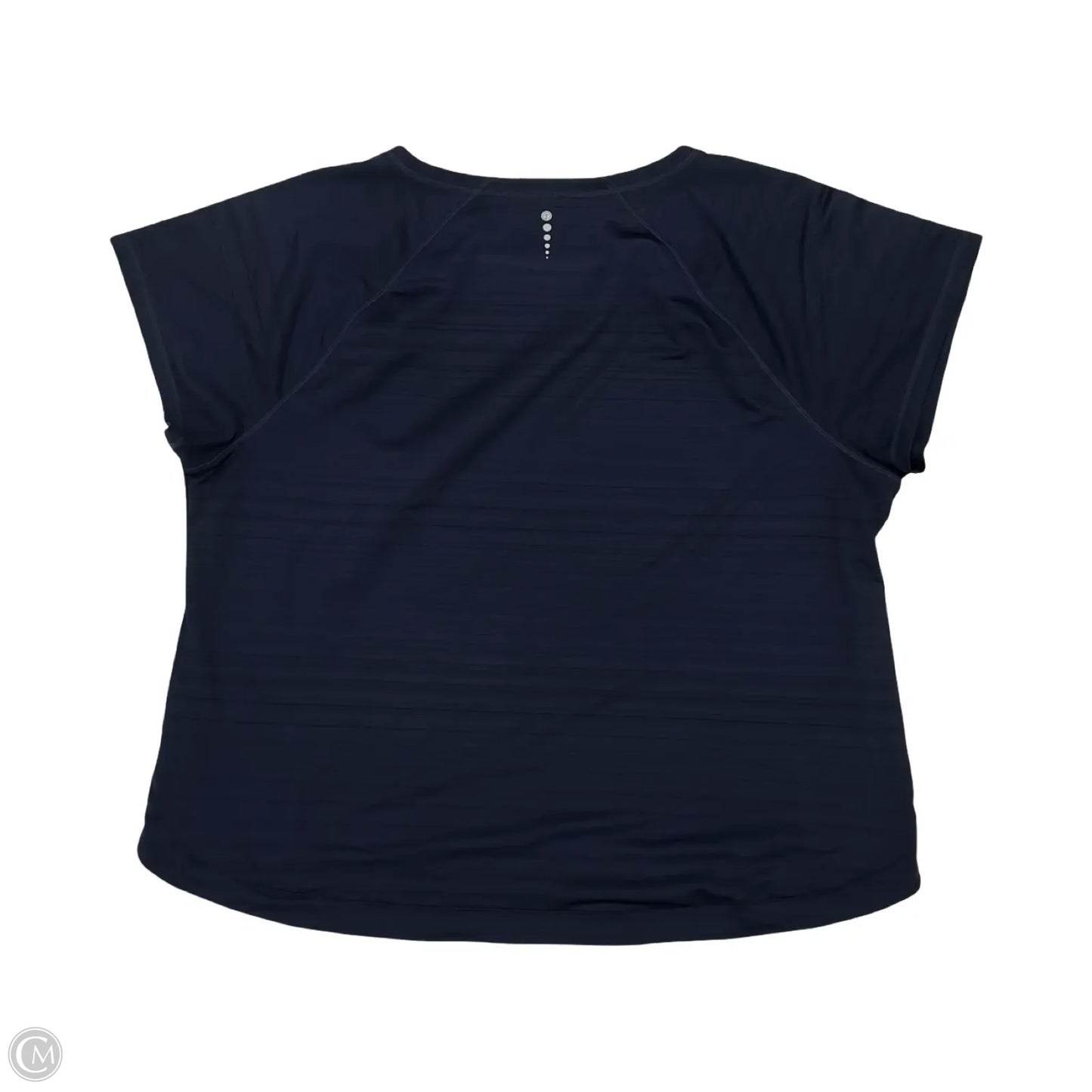 Athletic Top Short Sleeve By Talbots In Navy, Size: 3x