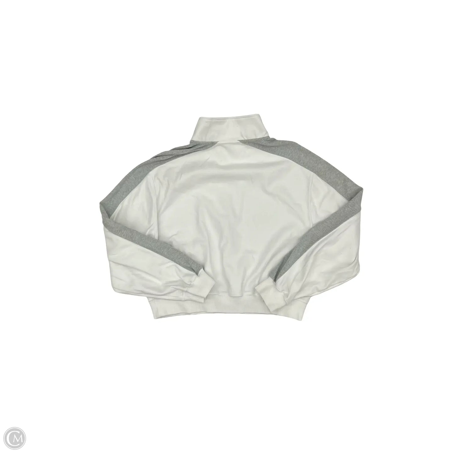 Athletic Sweatshirt Collar By Clothes Mentor In White, Size: Xl
