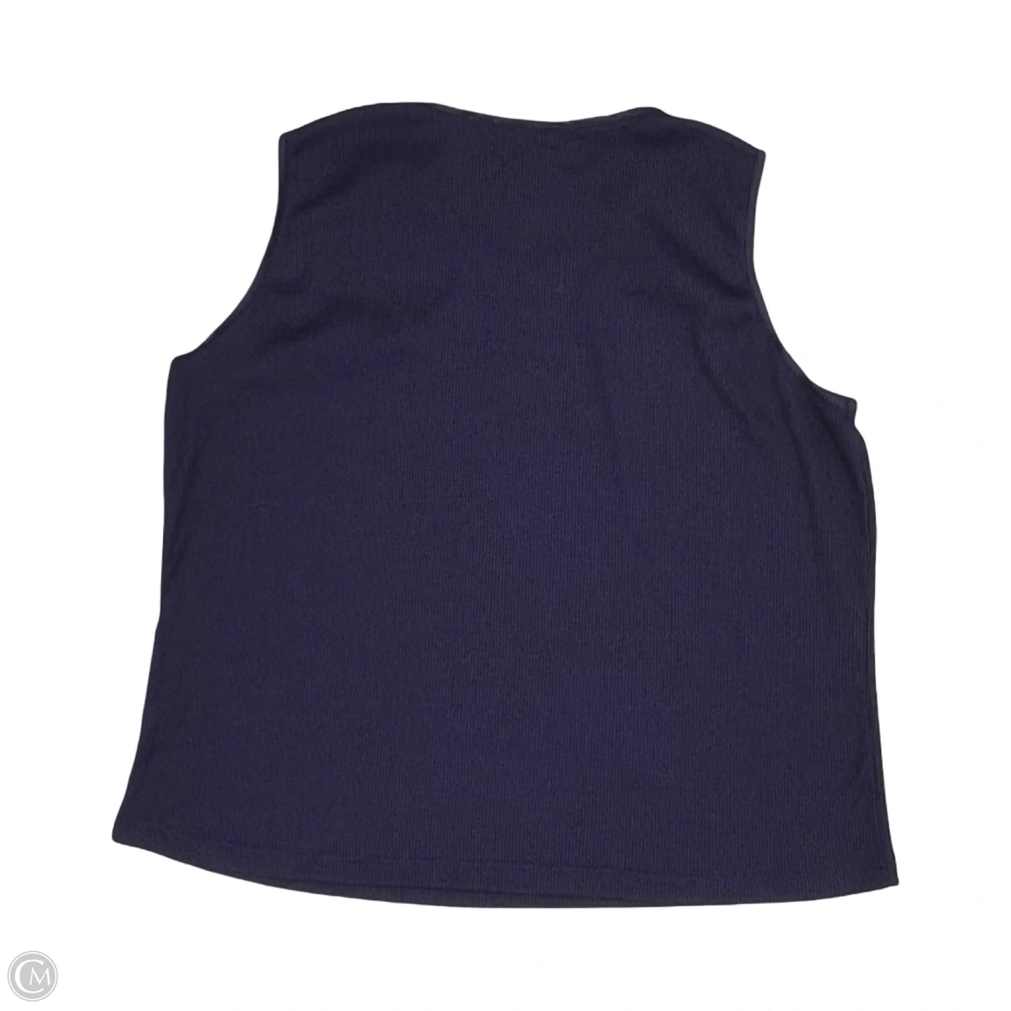 Top Sleeveless By Alia In Purple, Size: 3x