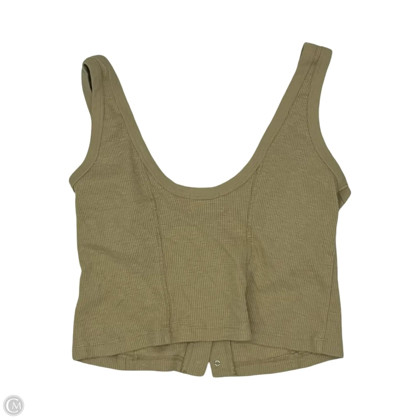 Tank Top By Clothes Mentor In Tan, Size: Xl