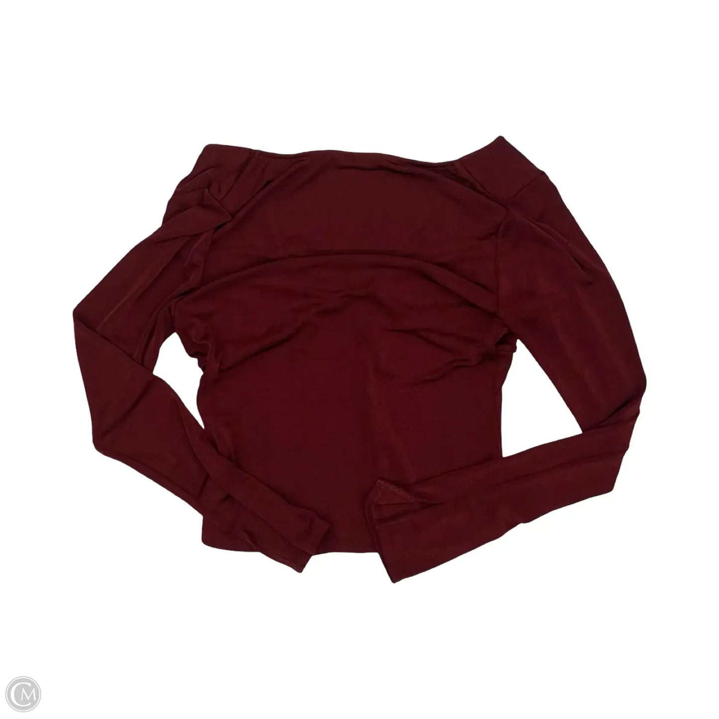 Blouse Long Sleeve By Free People In Red, Size: L