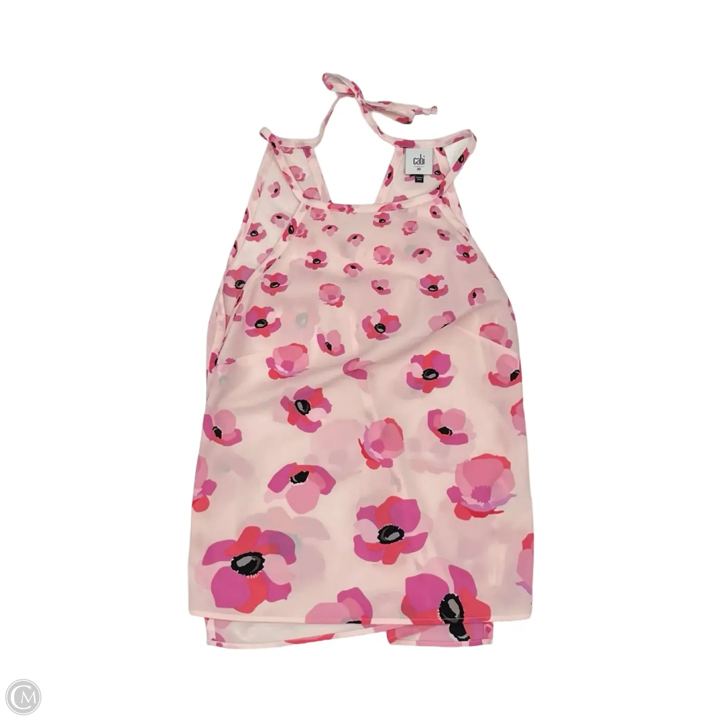 Blouse Sleeveless By Cabi In Pink, Size: Xs