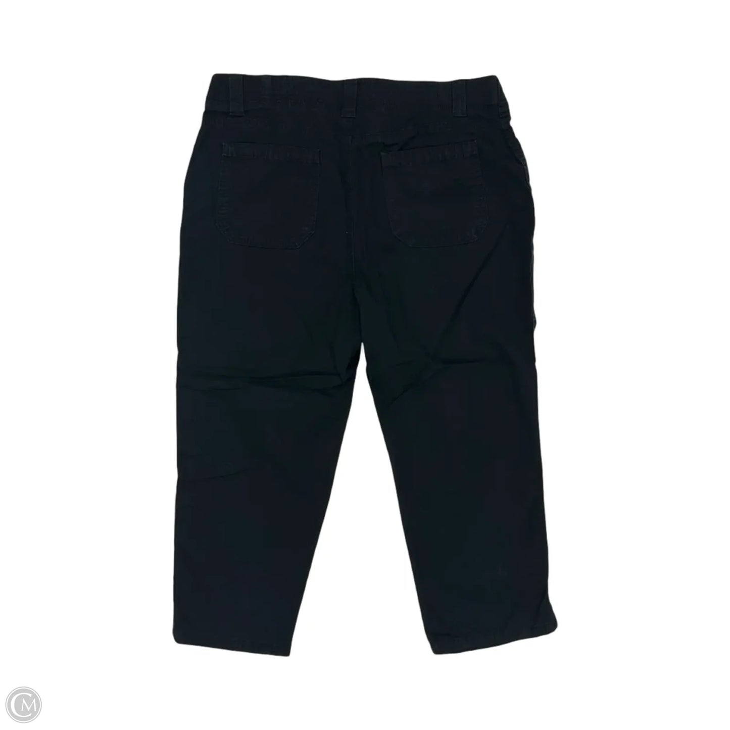 Pants Cropped By Style And Company In Black, Size: 12