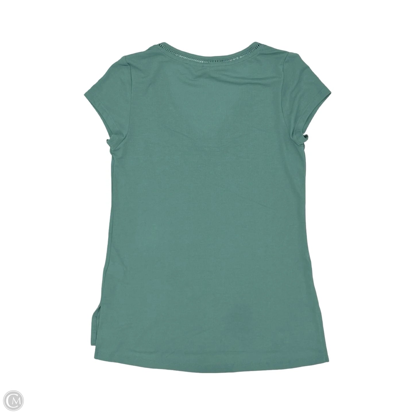Top Short Sleeve By Wishlist In Green, Size: S