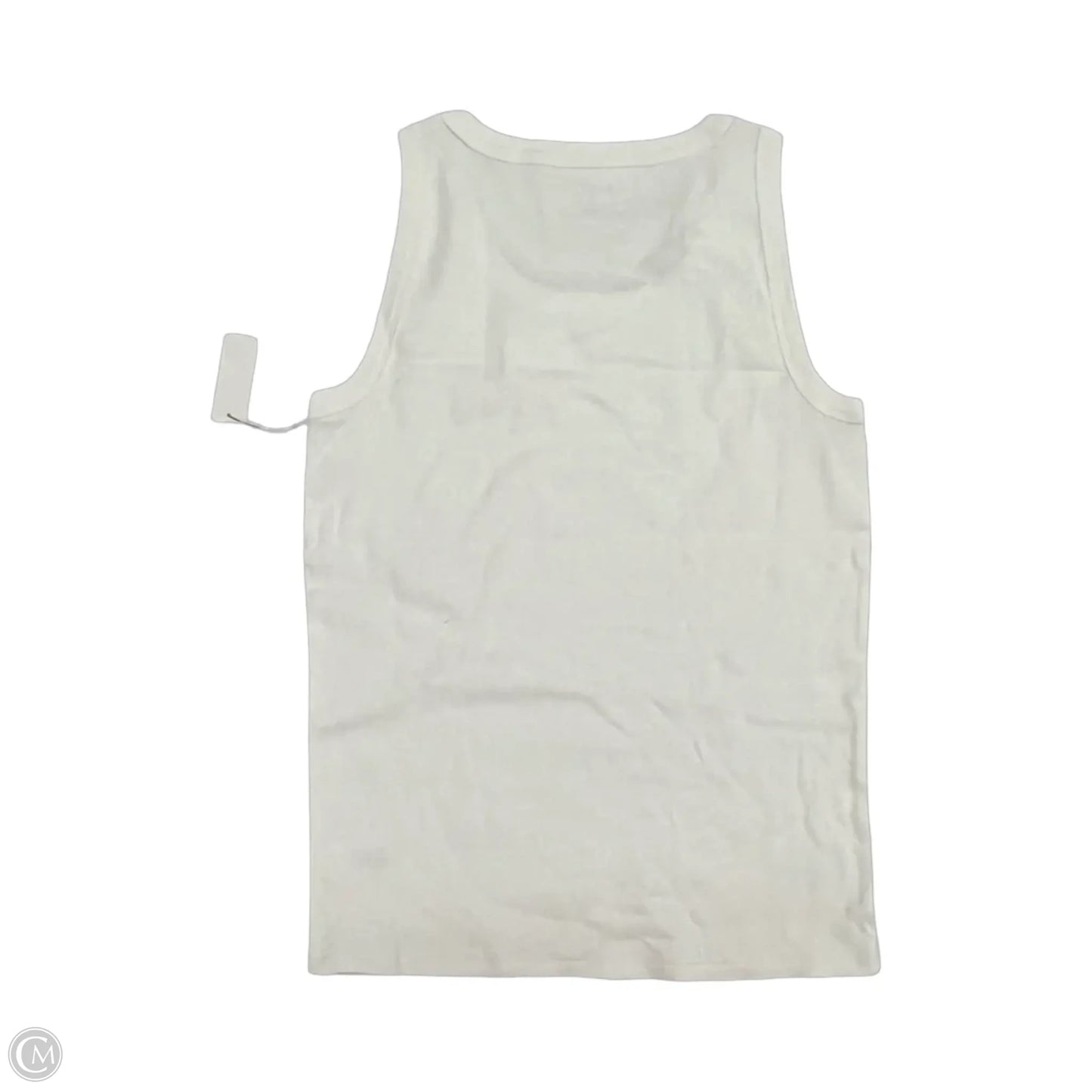 Tank Top By Talbots In White, Size: M