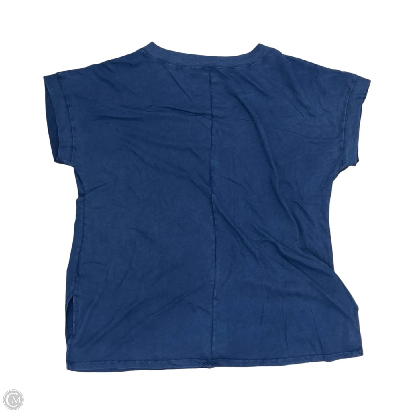 Top Short Sleeve By Lane Bryant In Blue, Size: 2x