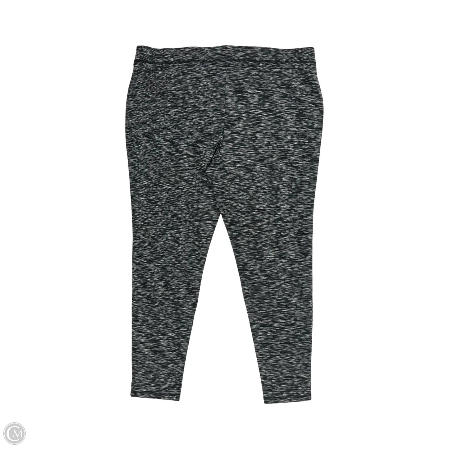 Athletic Leggings By Livi Active In Black & White, Size: 3x