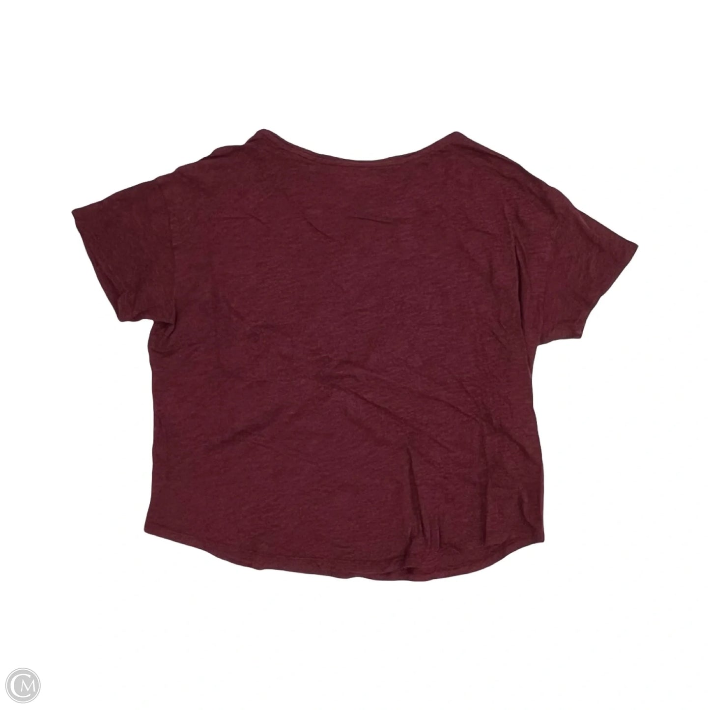 Top Short Sleeve By Old Navy In Red, Size: L