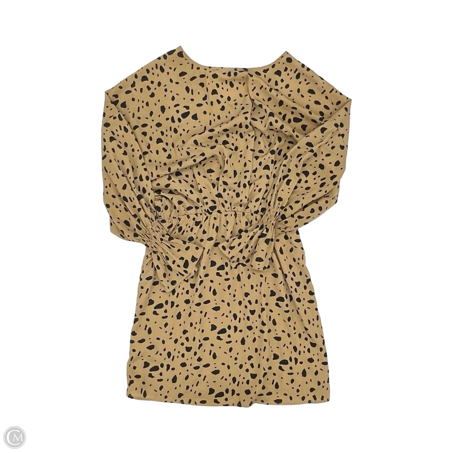 Dress Party Short By Ee Some In Tan, Size: S