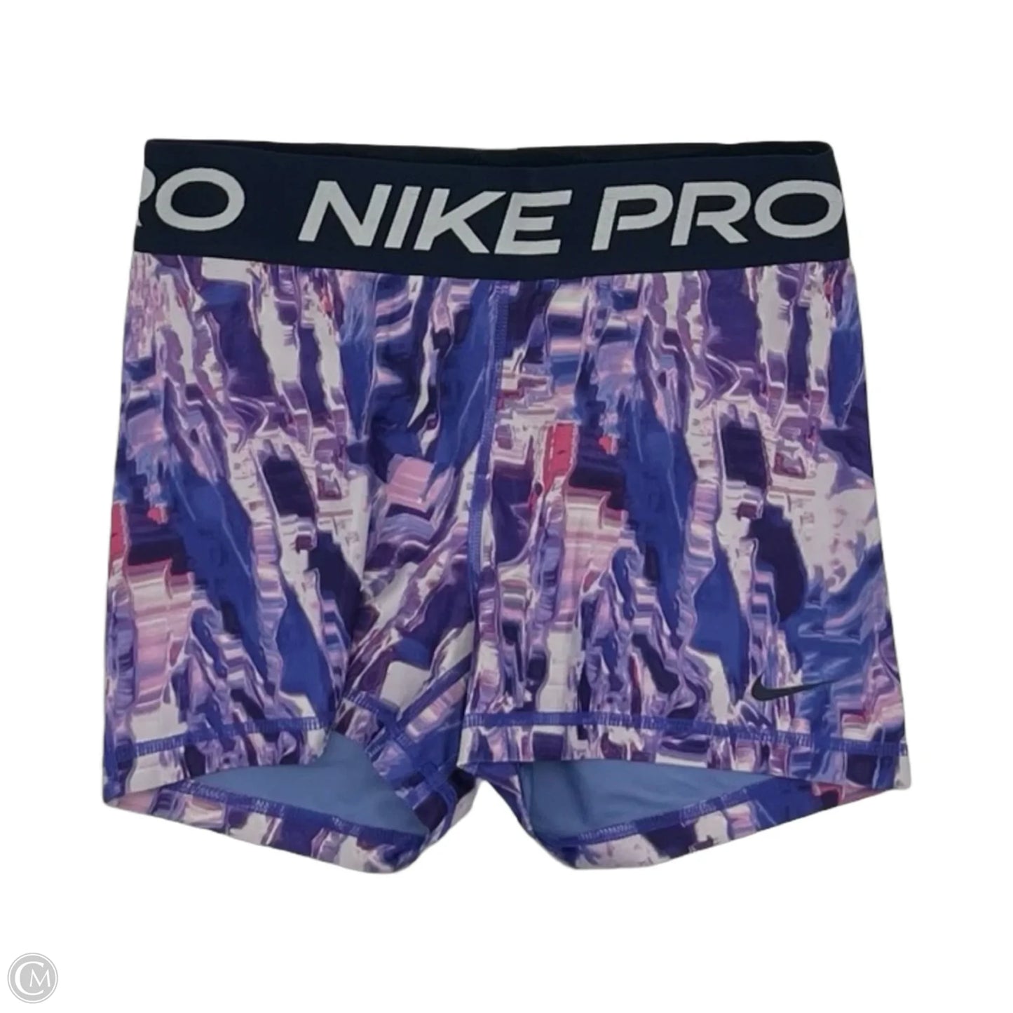 Athletic Shorts By Nike In Purple, Size: S