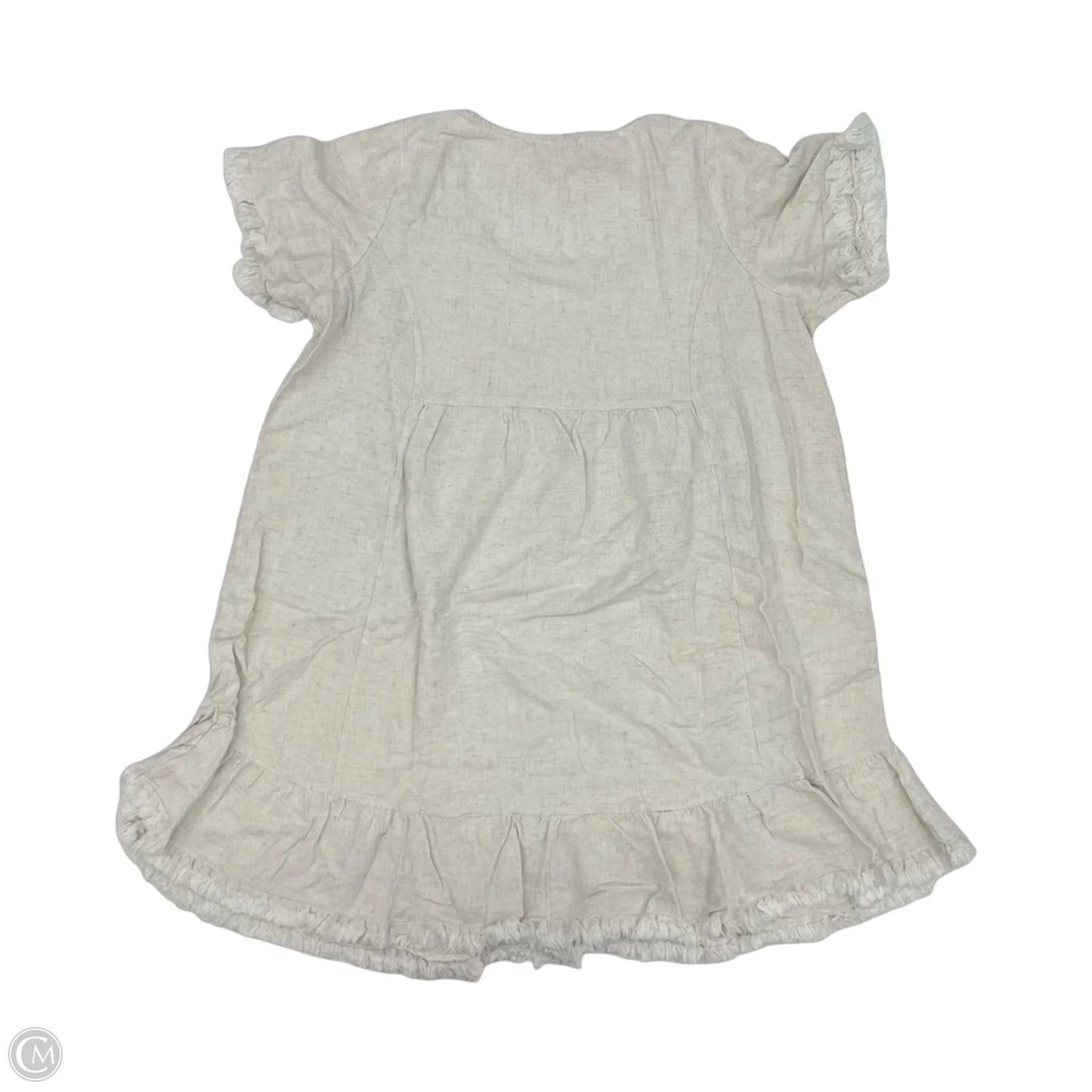 Dress Casual Short By Umgee In Tan, Size: Xl
