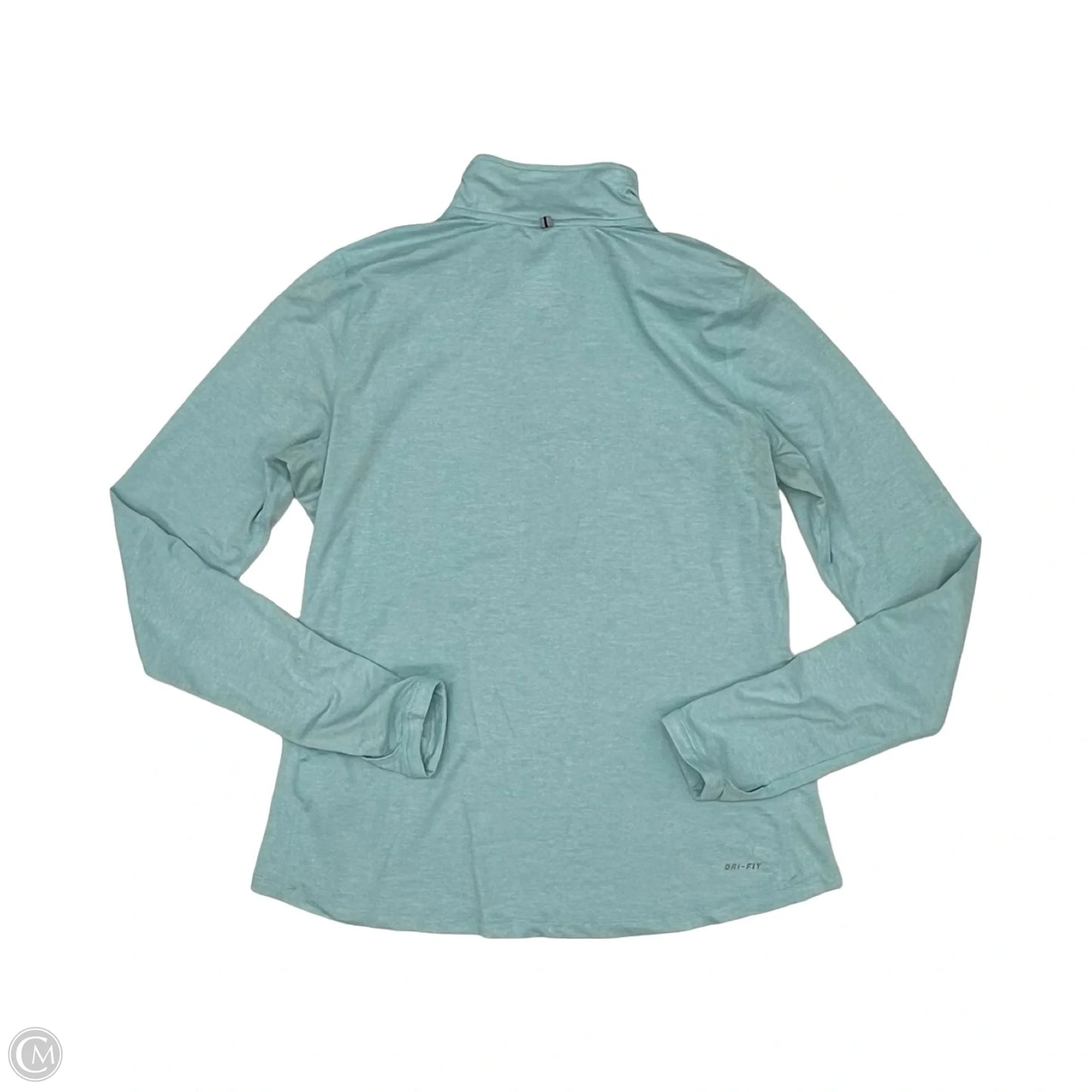 Athletic Jacket By Nike In Blue, Size: M