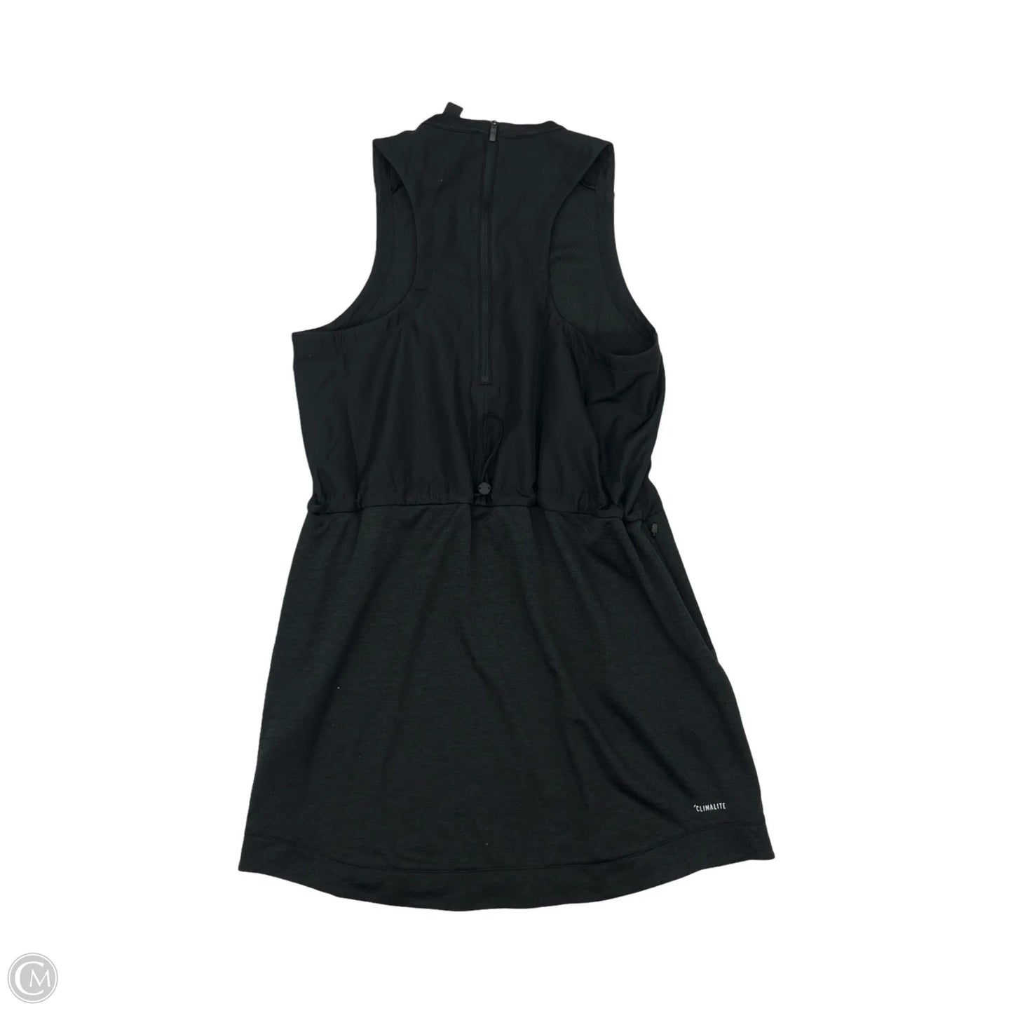 Athletic Dress By Adidas In Black, Size: M