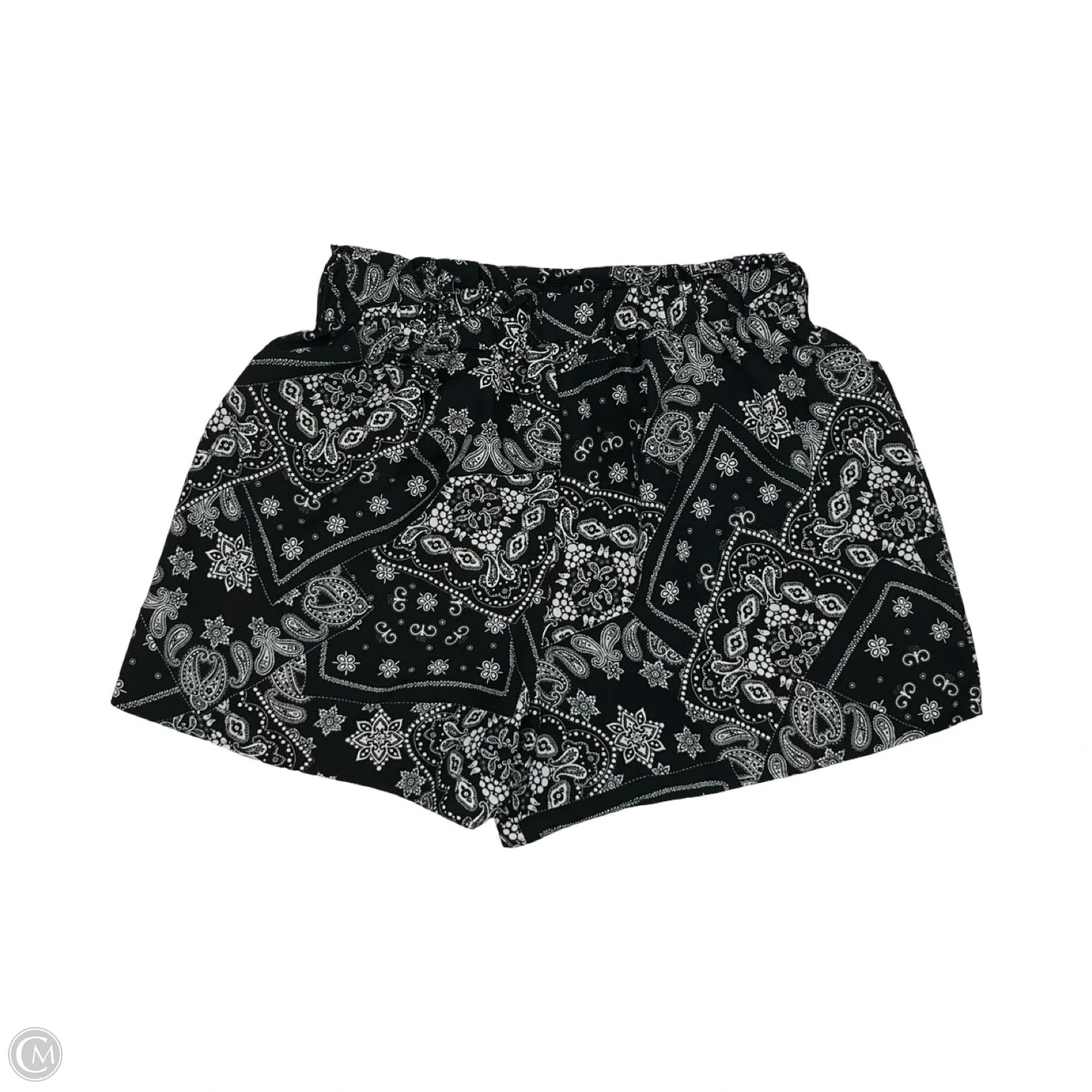 Shorts By Clothes Mentor In Black & White, Size: S
