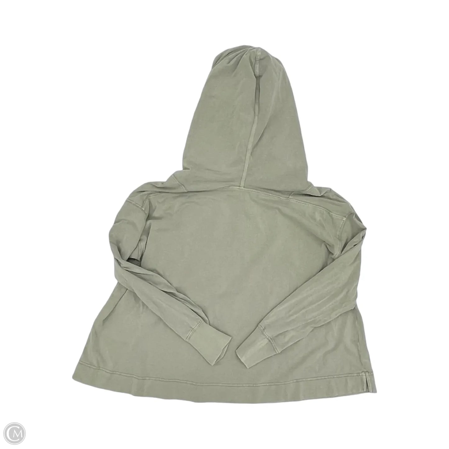 Sweatshirt Hoodie By Free People In Green, Size: S