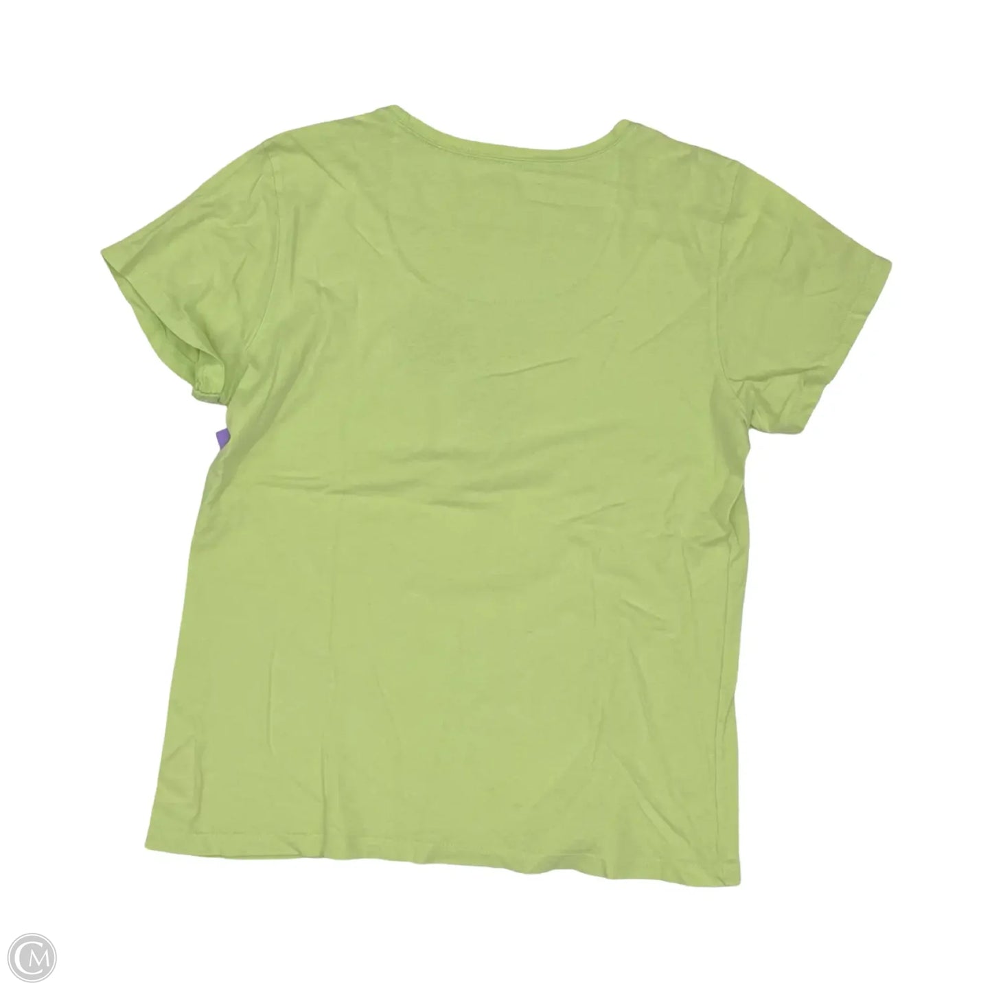 Top Short Sleeve By Life Is Good In Green, Size: L