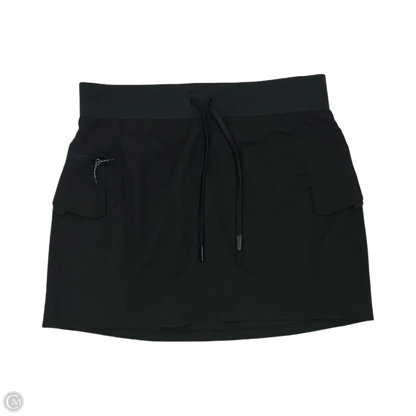 Athletic Skort By Gerry In Black, Size: L