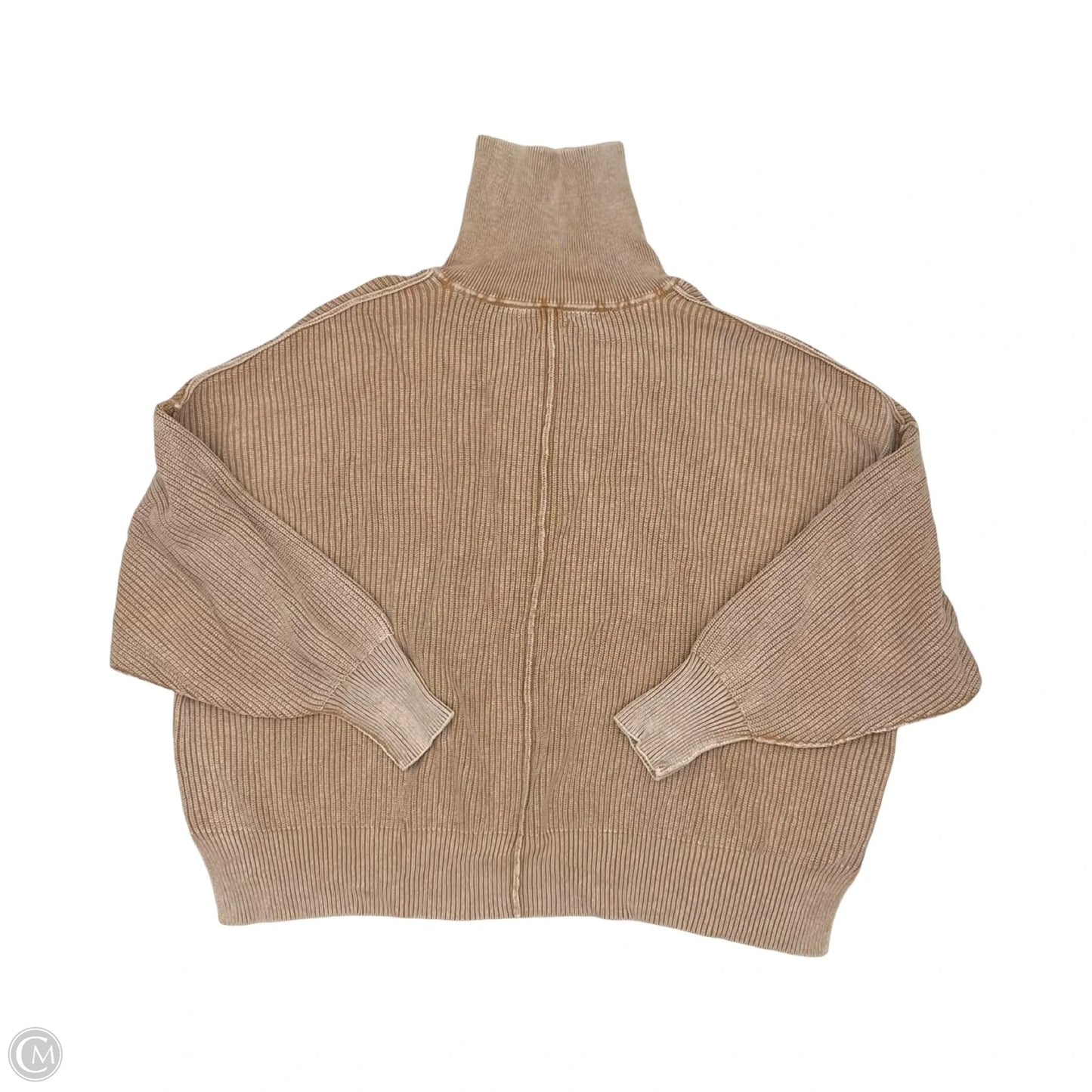 Top Long Sleeve By Aerie In Tan, Size: Xxl