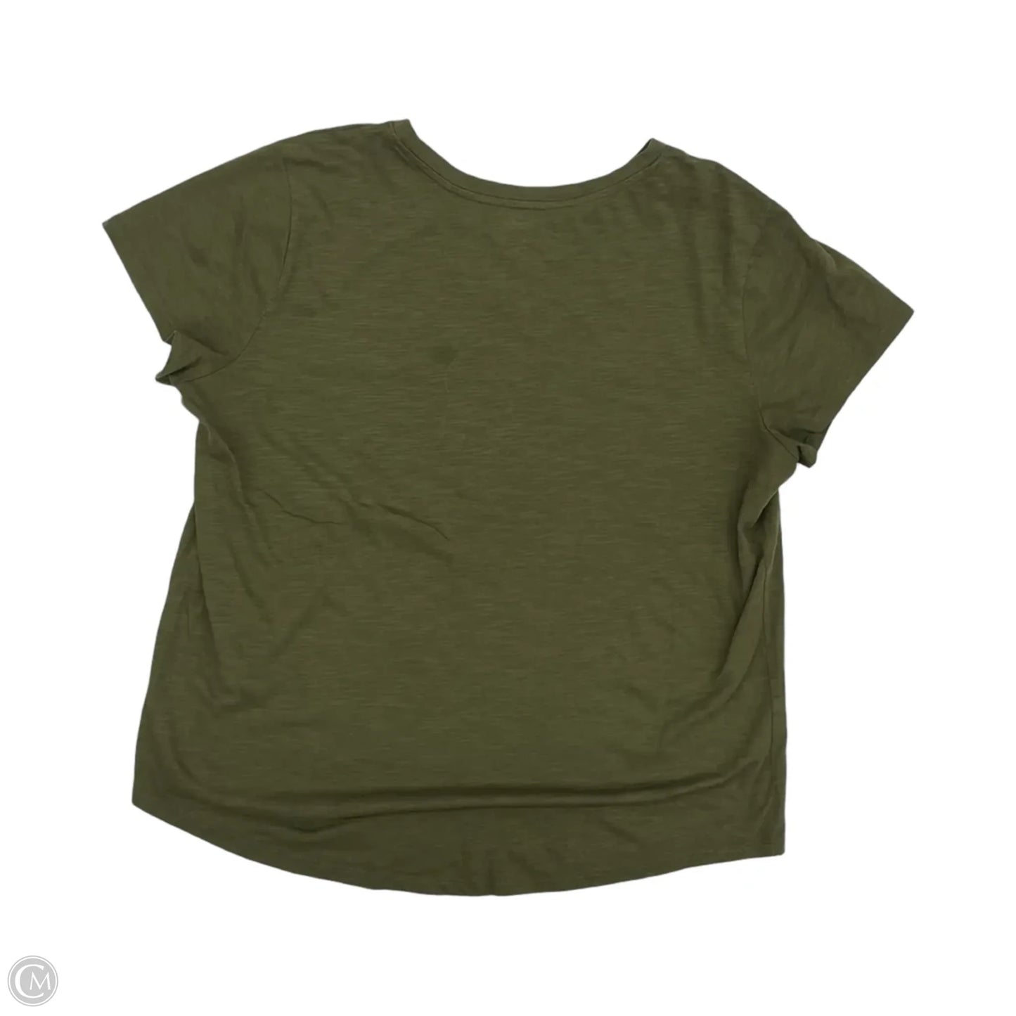 Top Short Sleeve Basic By Sonoma In Green, Size: Xl