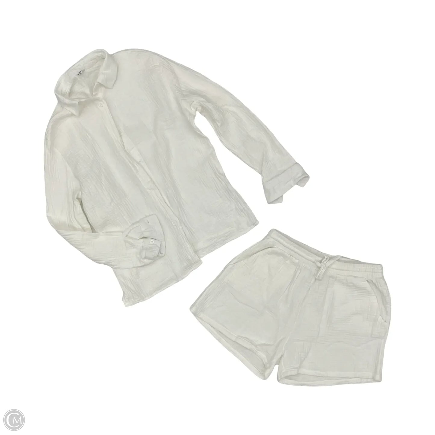 Shorts Set By Nordstrom In White, Size: S