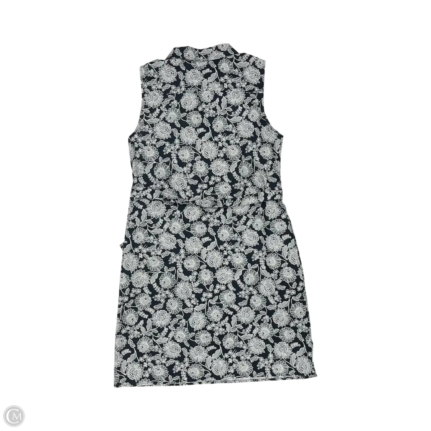 Dress Party Midi By Tommy Hilfiger In Blue & White, Size: 8