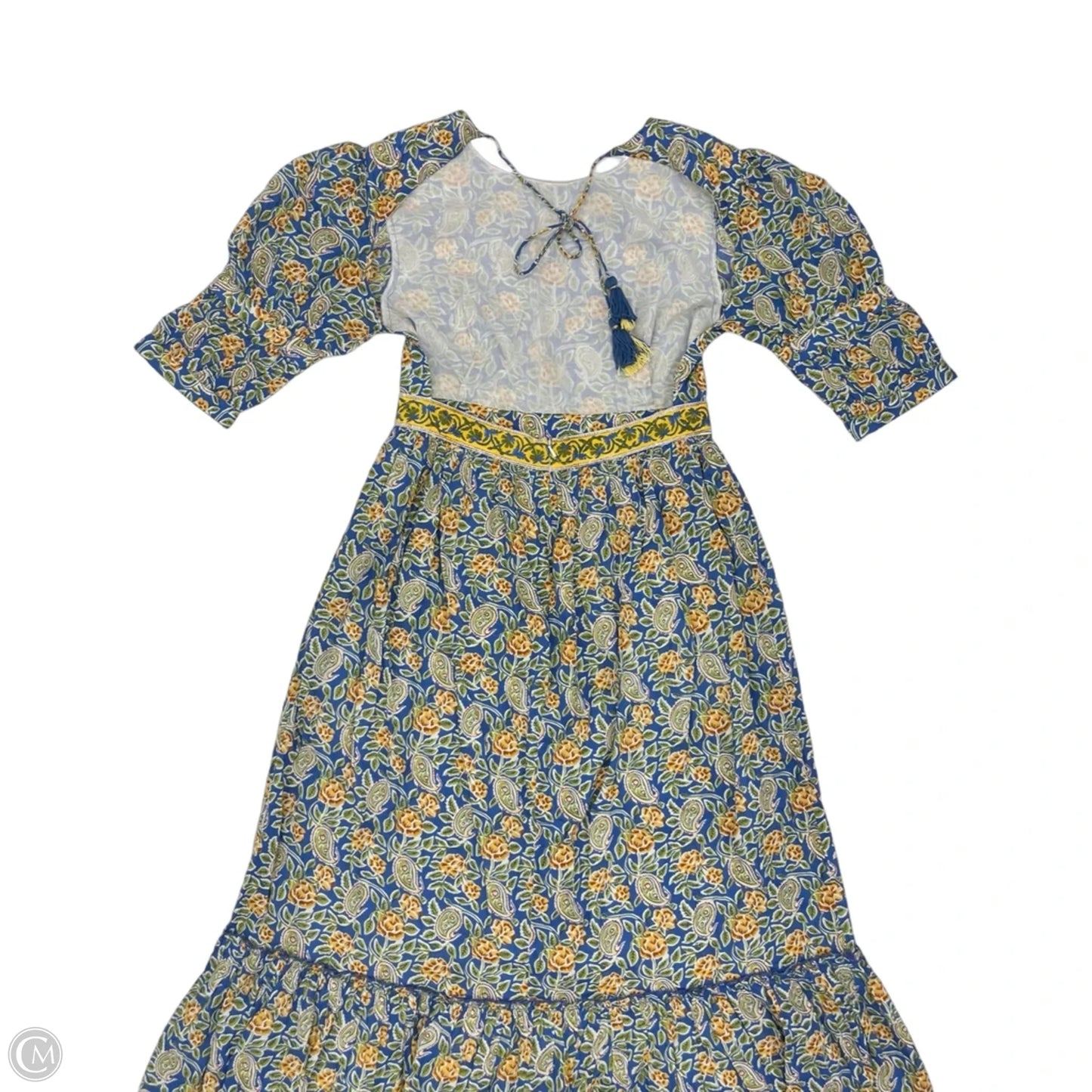 Dress Party Long By Clothes Mentor In Blue, Size: M