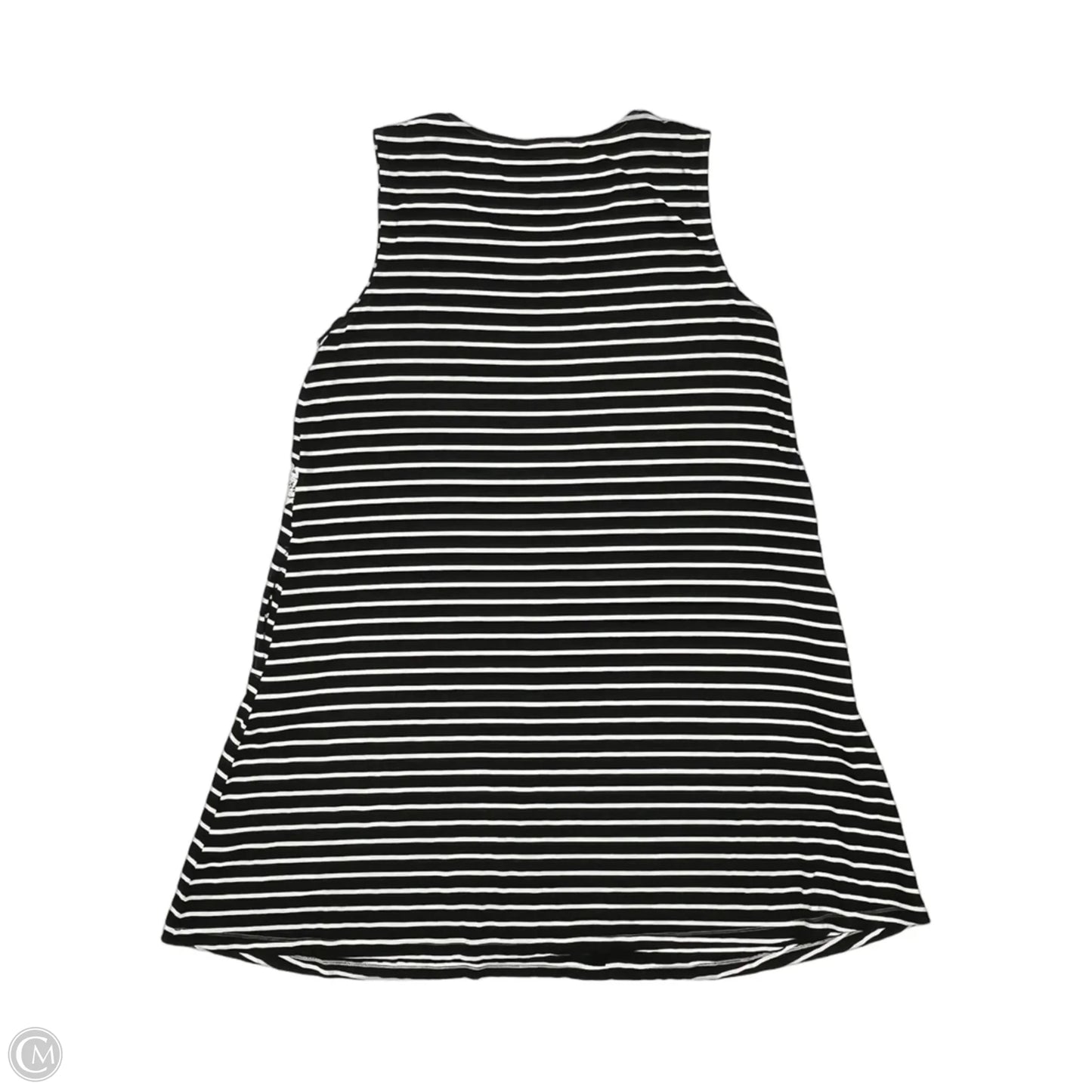 Dress Casual Short By Nina Leonard In Black & White, Size: Xl