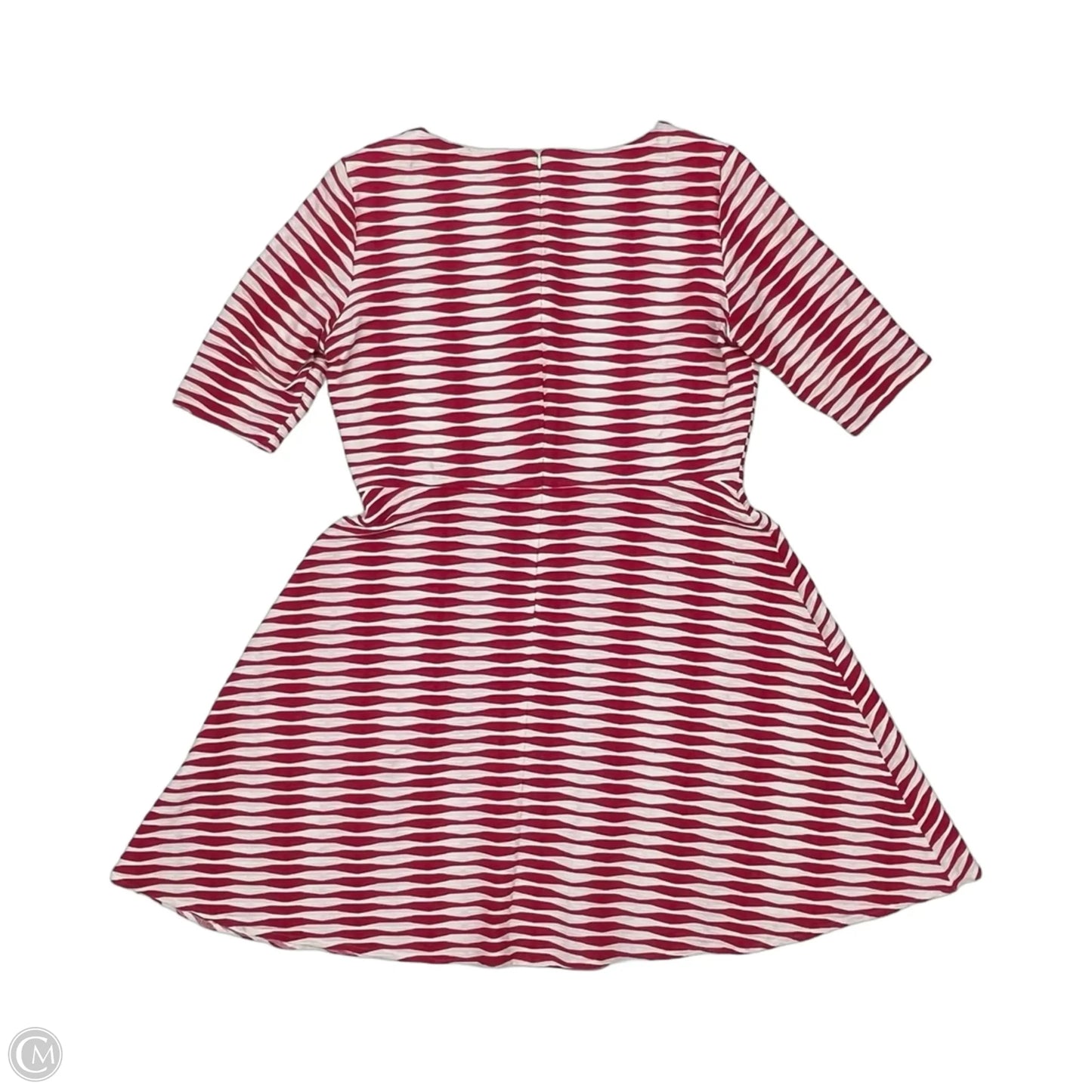 Dress Work By Donna Morgan In Pink & White, Size: 16