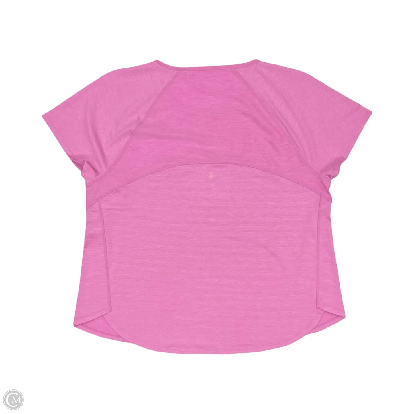 Athletic Top Short Sleeve By Talbots In Pink, Size: Xl