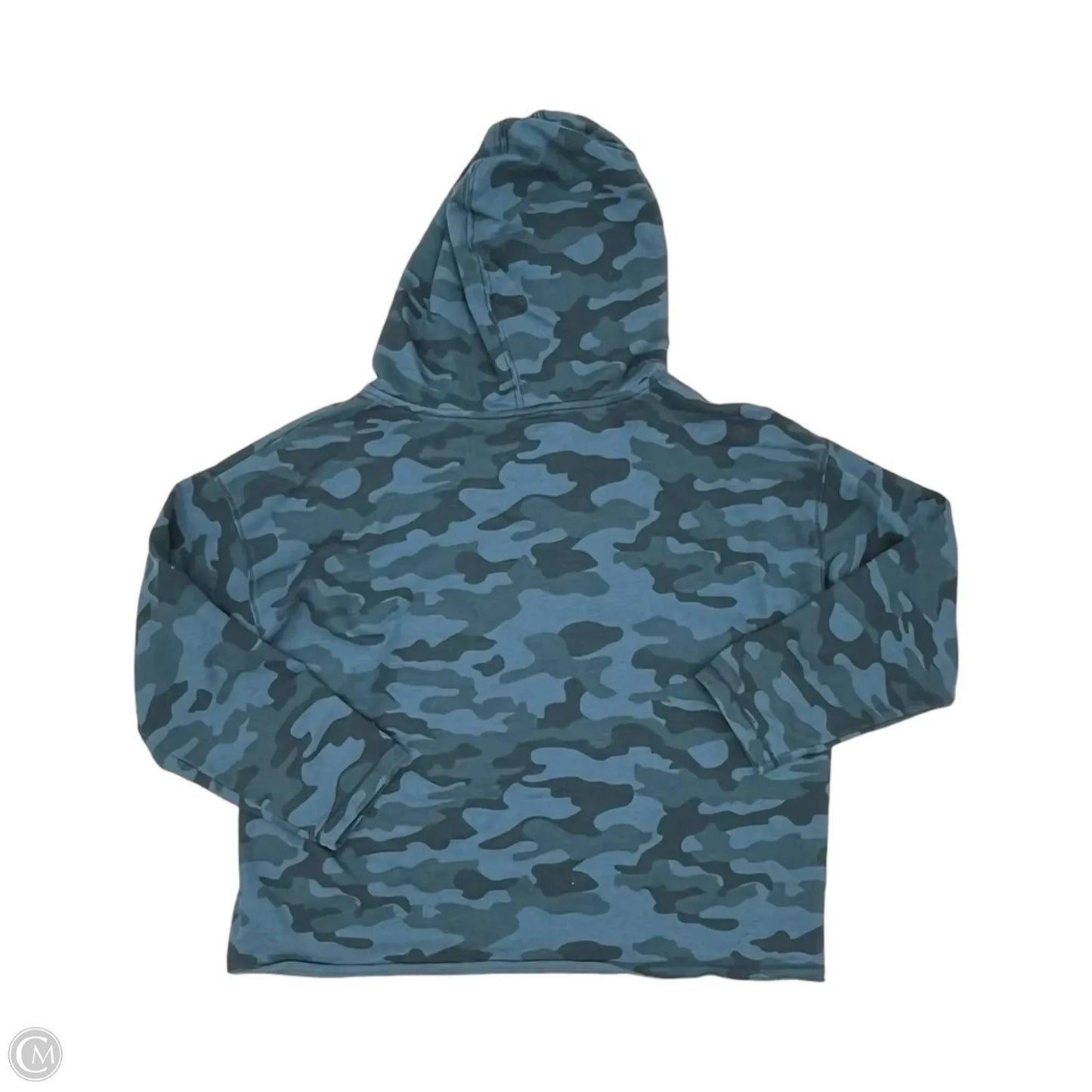Sweatshirt Hoodie By Cabelas In Blue, Size: L