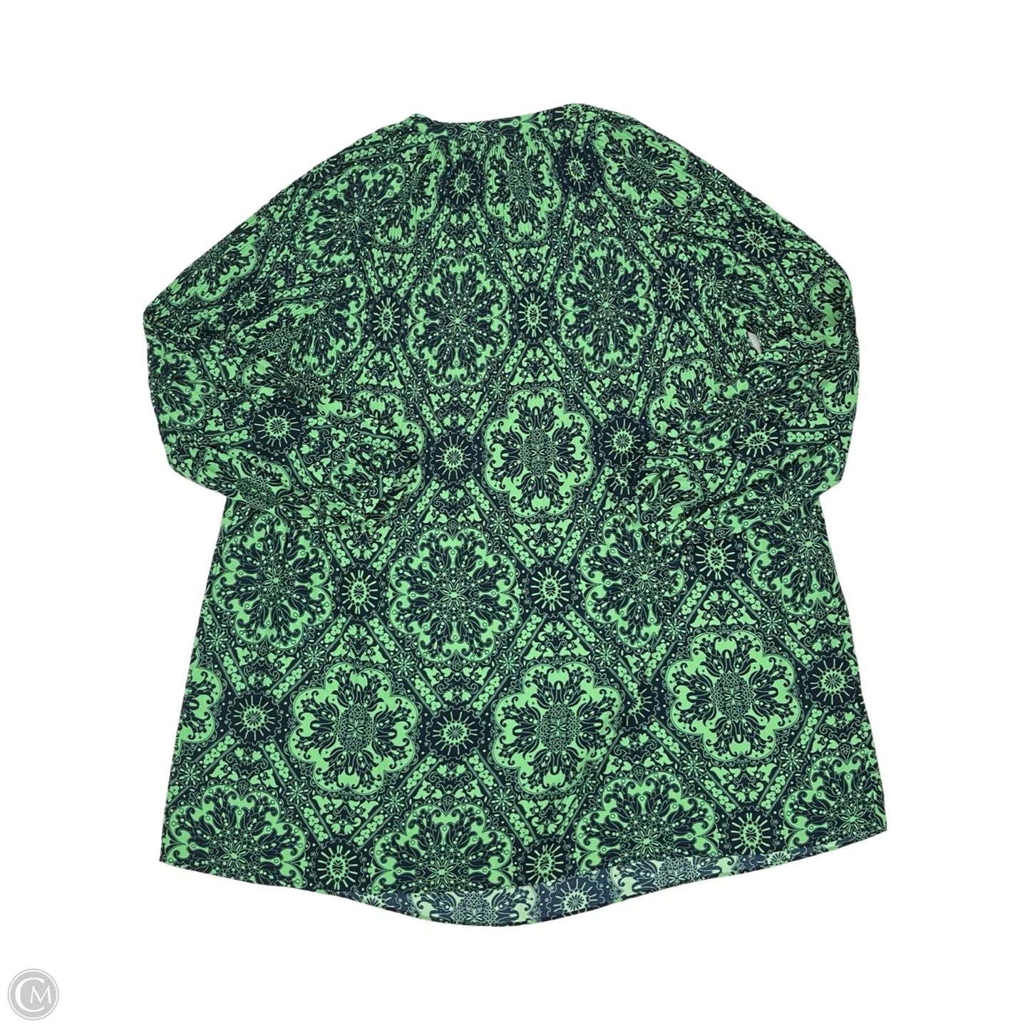 Dress Party Short By Loft In Blue & Green, Size: L