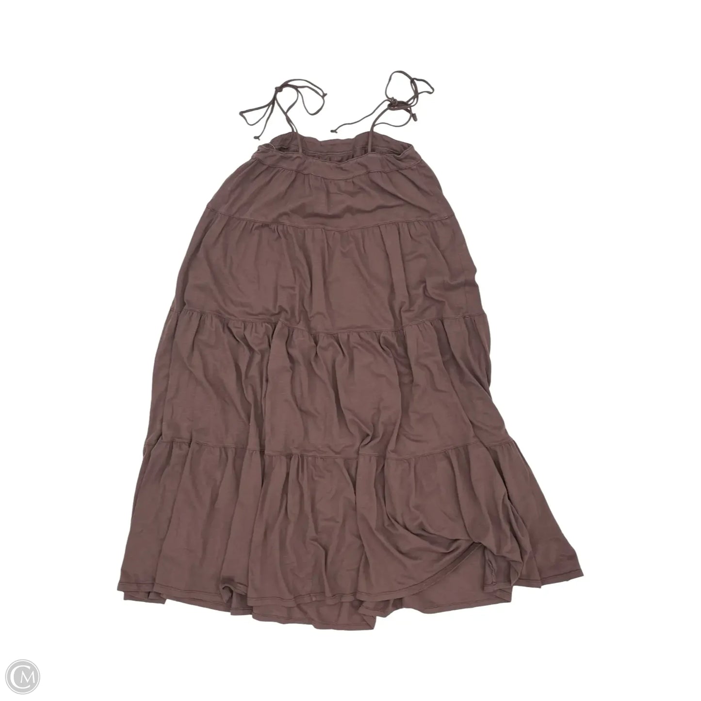 Dress Casual Midi By American Eagle In Brown, Size: S