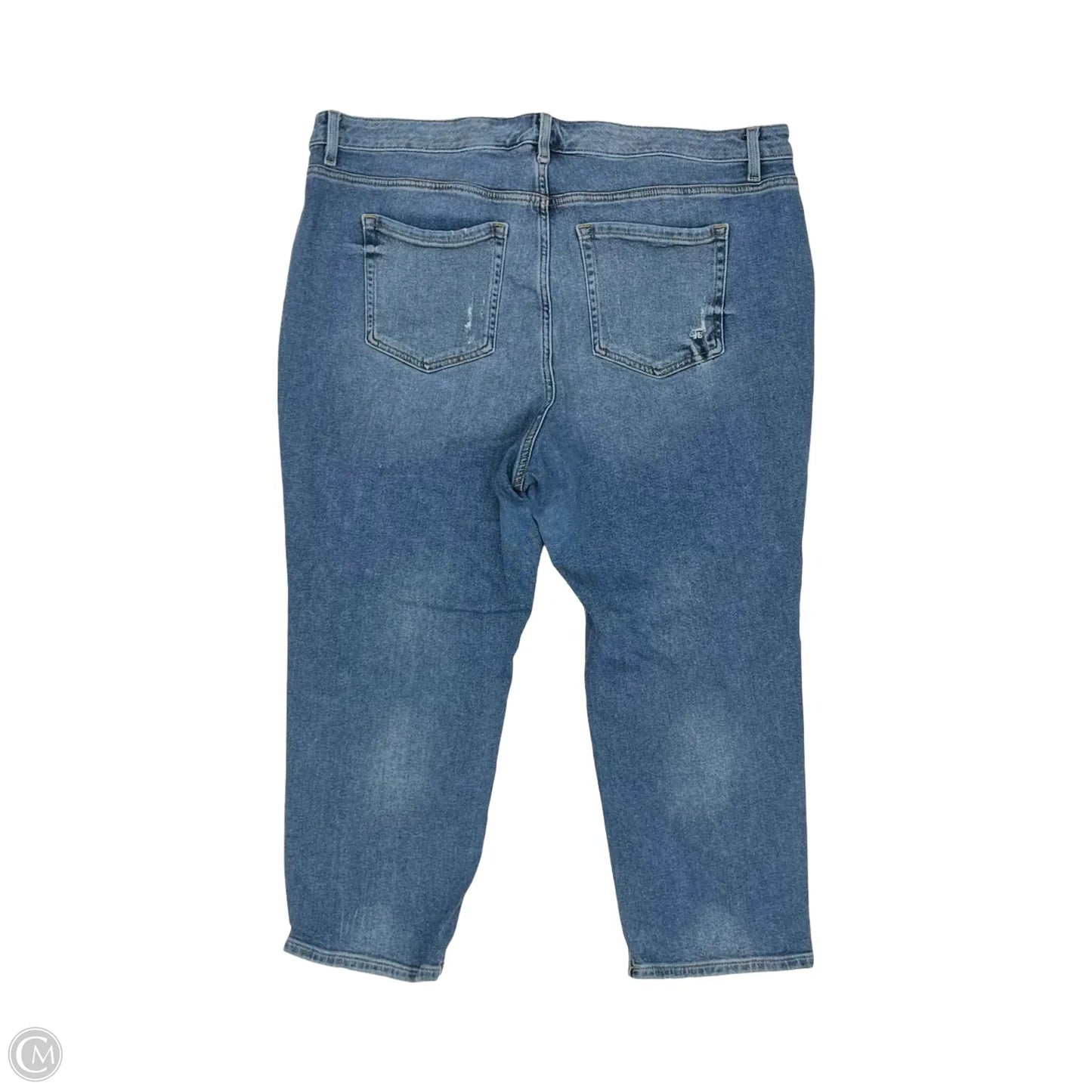 Jeans Straight By Lane Bryant In Blue Denim, Size: 20