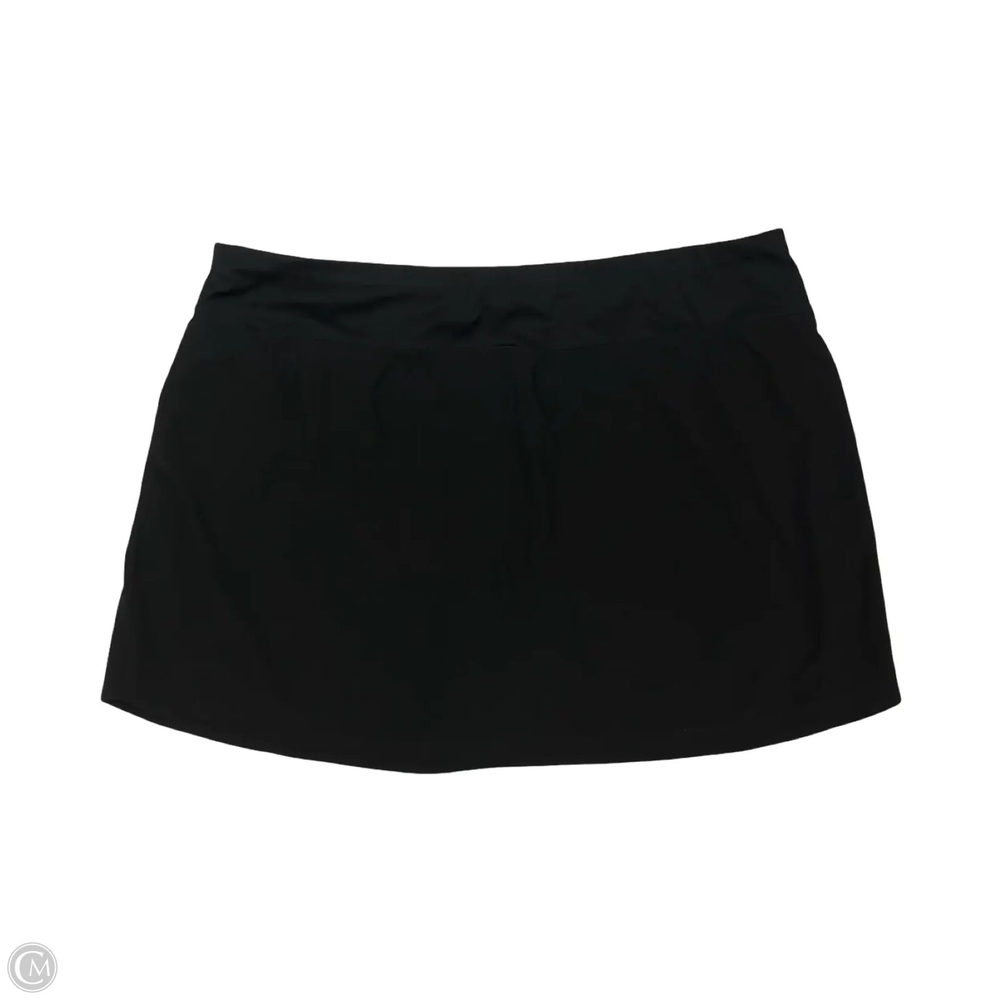 Athletic Skort By Mta Sport In Black, Size: 3x