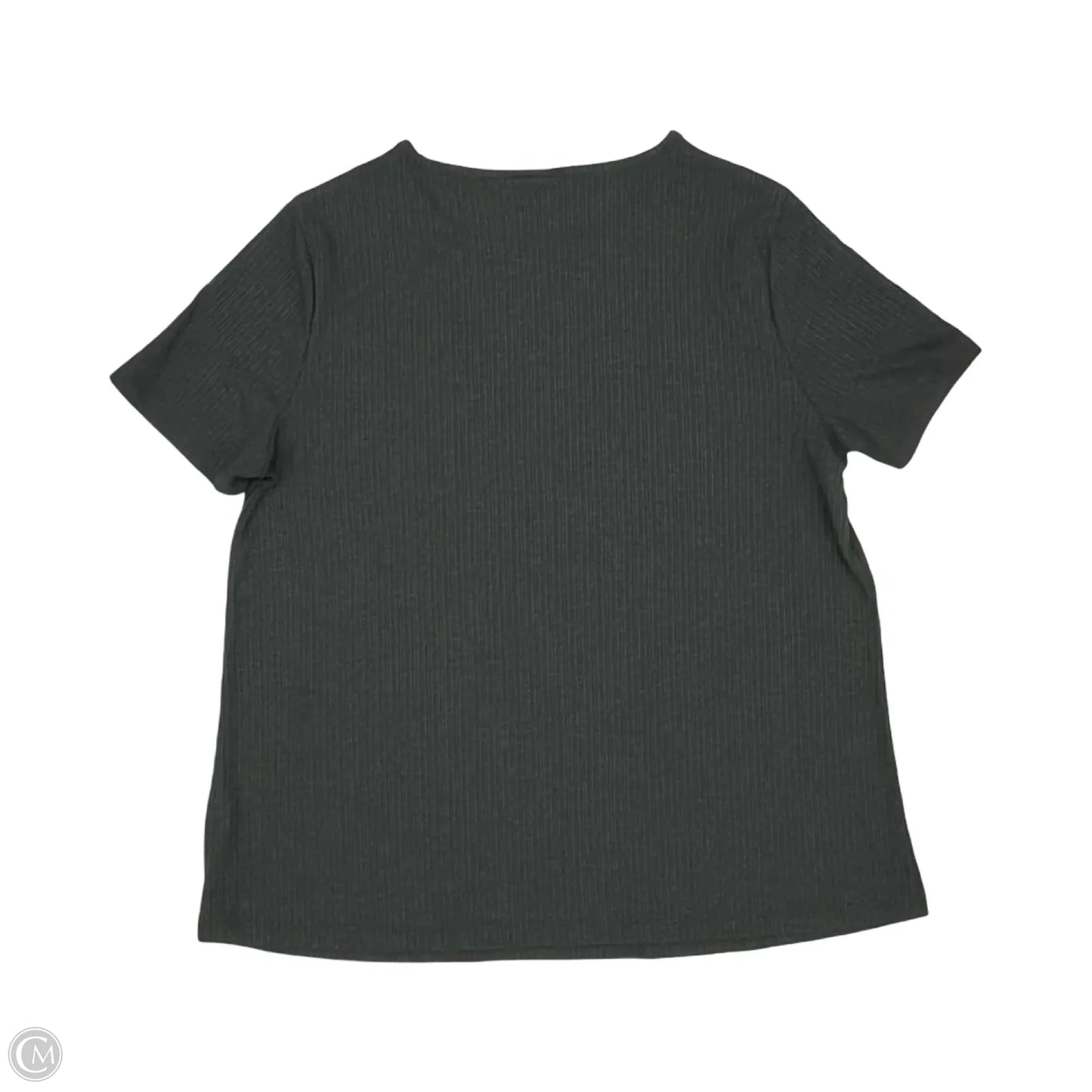 Top Short Sleeve By Old Navy In Grey, Size: M