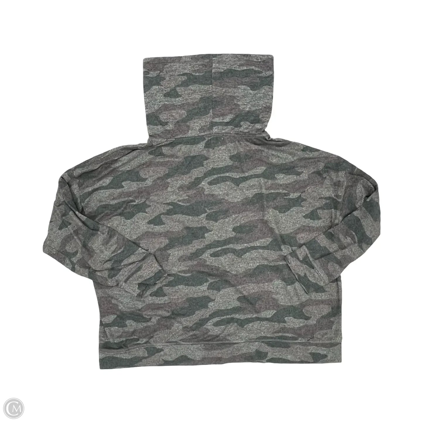 Sweatshirt Collar By Maurices In Camouflage Print, Size: 2x