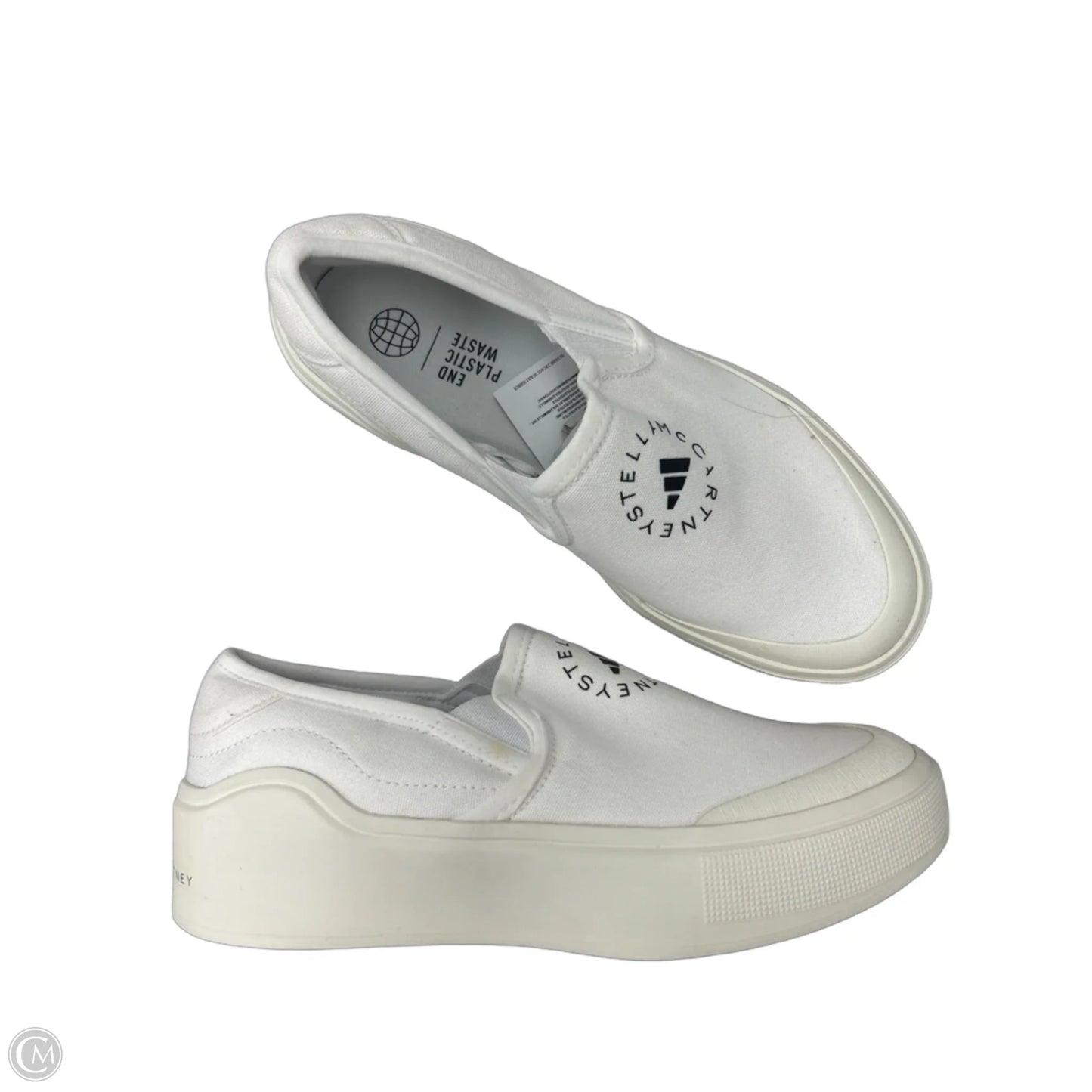 Shoes Heels Platform By Adidas In White, Size: 8