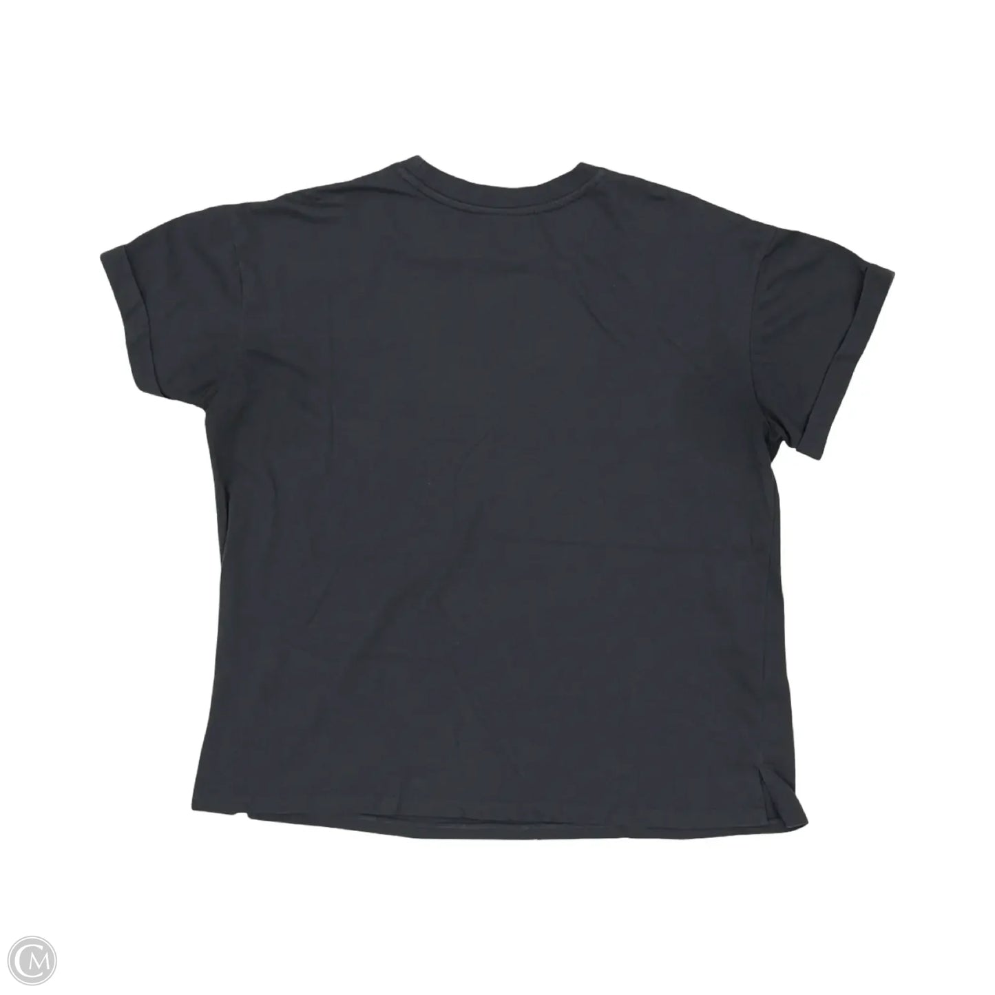 Top Short Sleeve By Clothes Mentor In Grey, Size: M