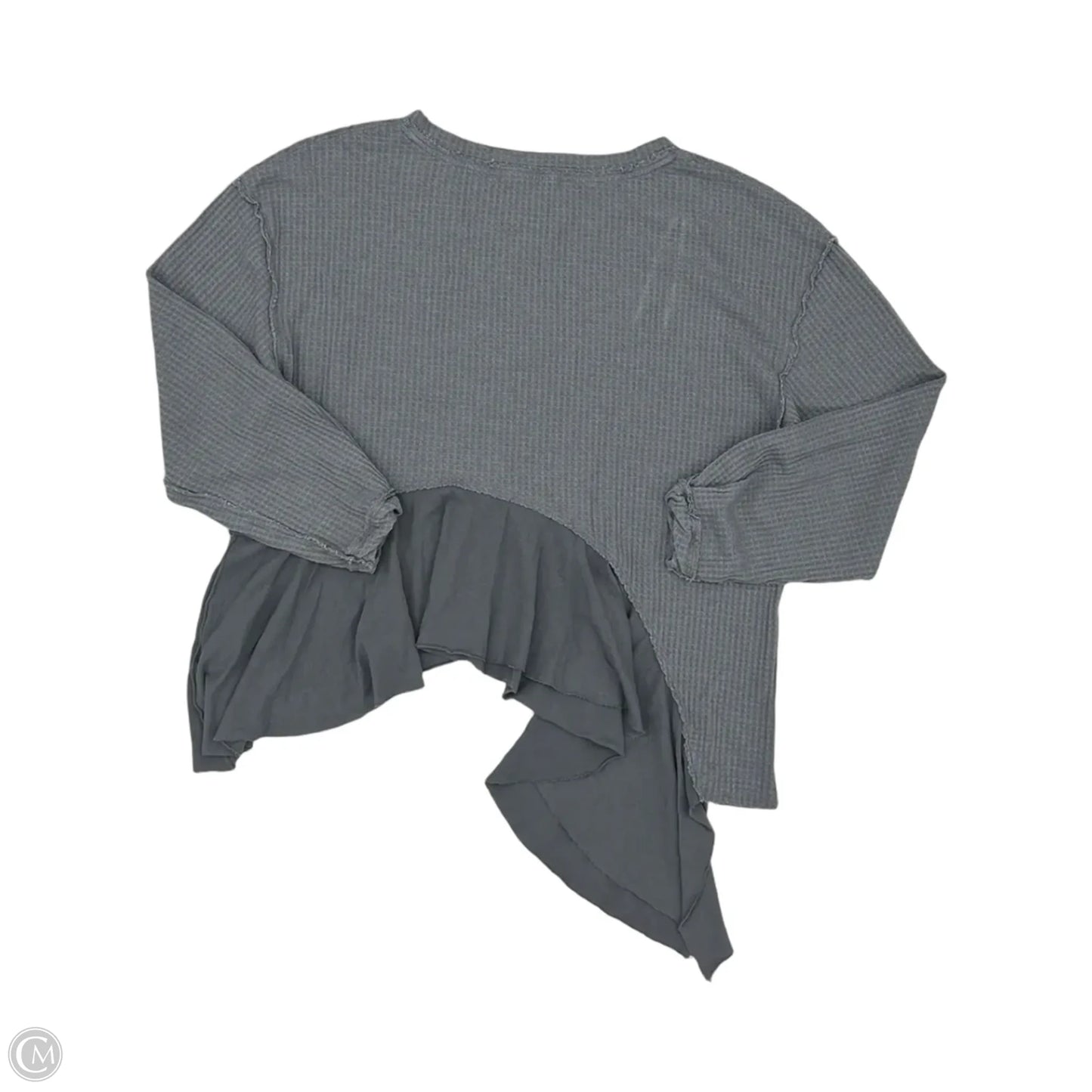 Top Long Sleeve By We The Free In Grey, Size: S