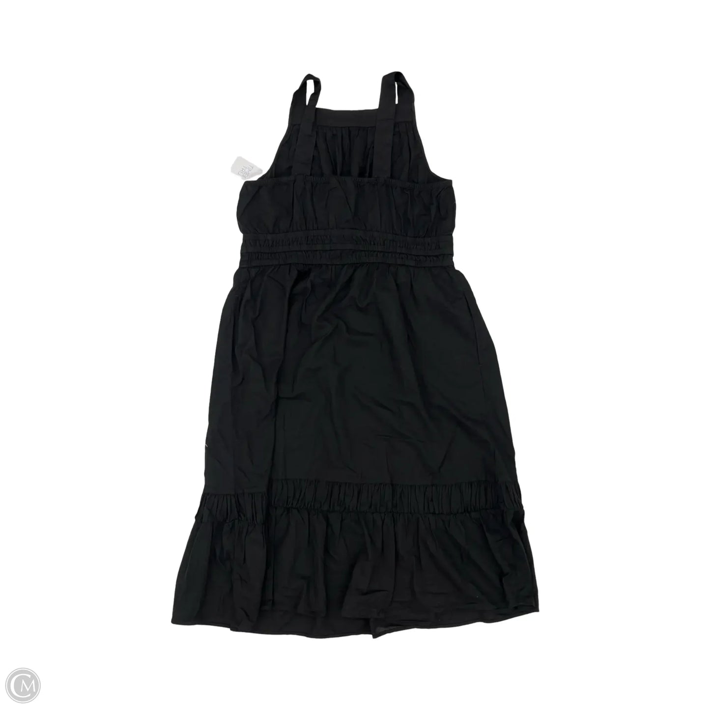 Dress Casual Midi By Time And Tru In Black, Size: Xl