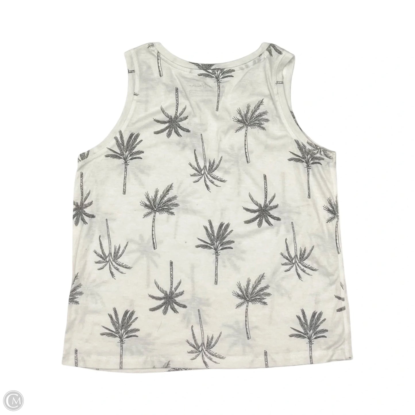 Top Sleeveless By Eddie Bauer In White, Size: S