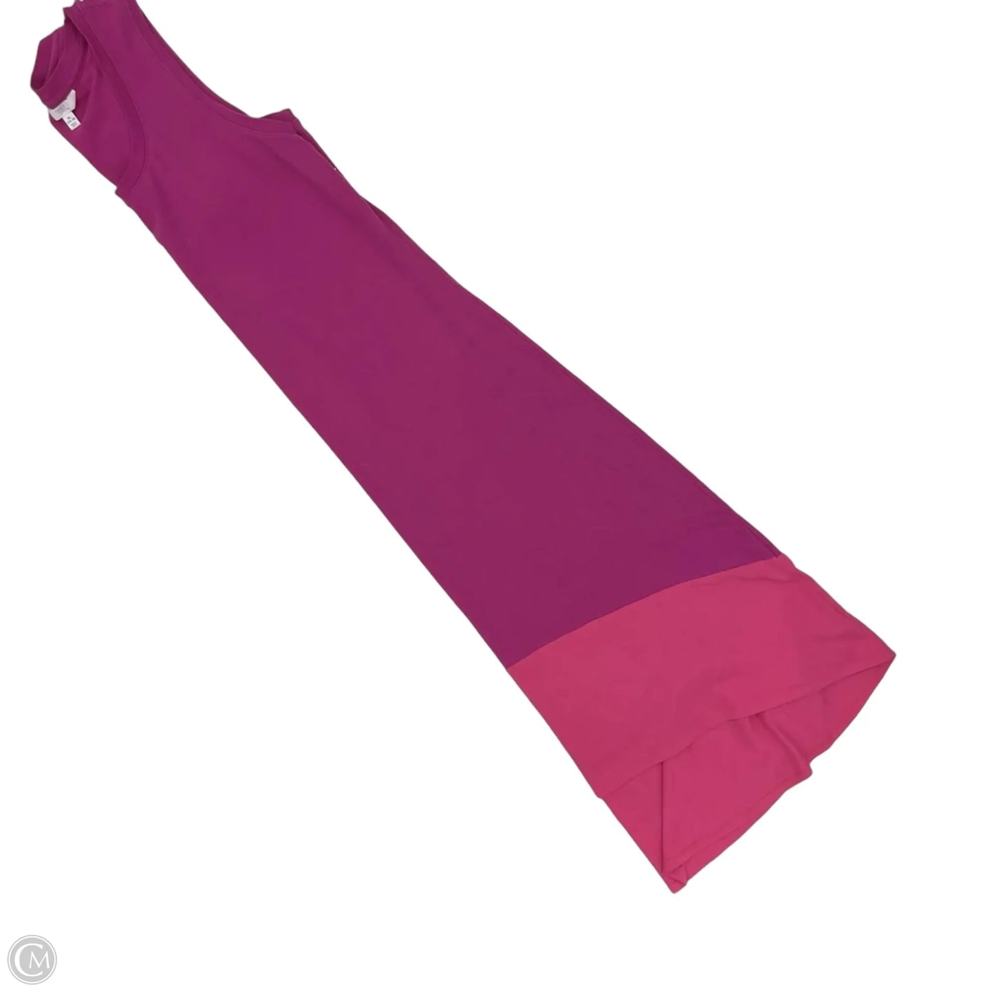 Dress Casual Maxi By Time And Tru In Pink, Size: Xl