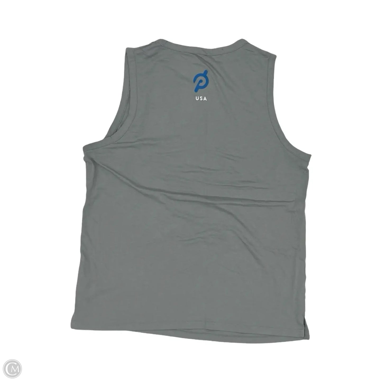 Athletic Tank Top By Peloton In Grey, Size: L